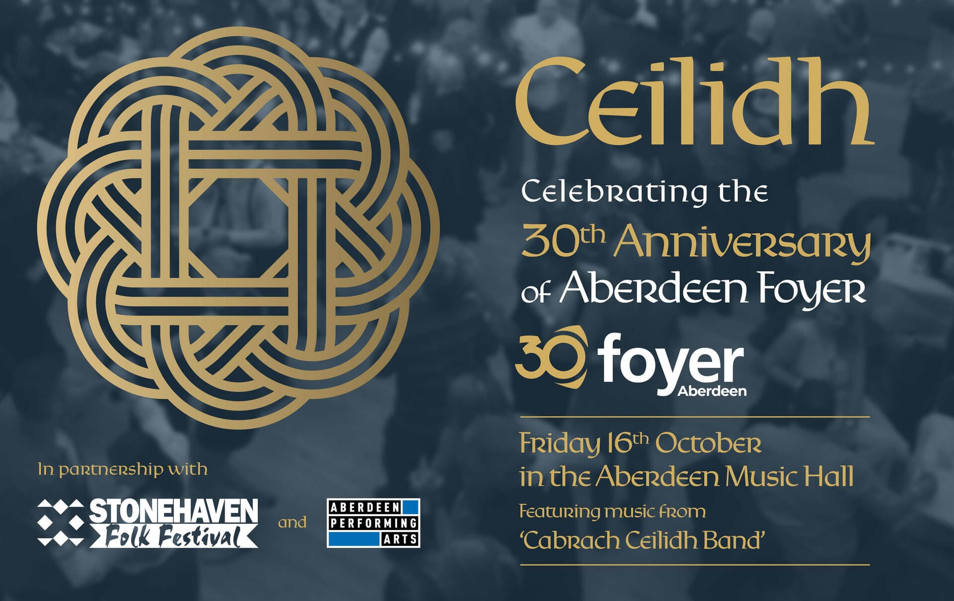 Fundraiser Ceilidh for Aberdeen Foyer Charity