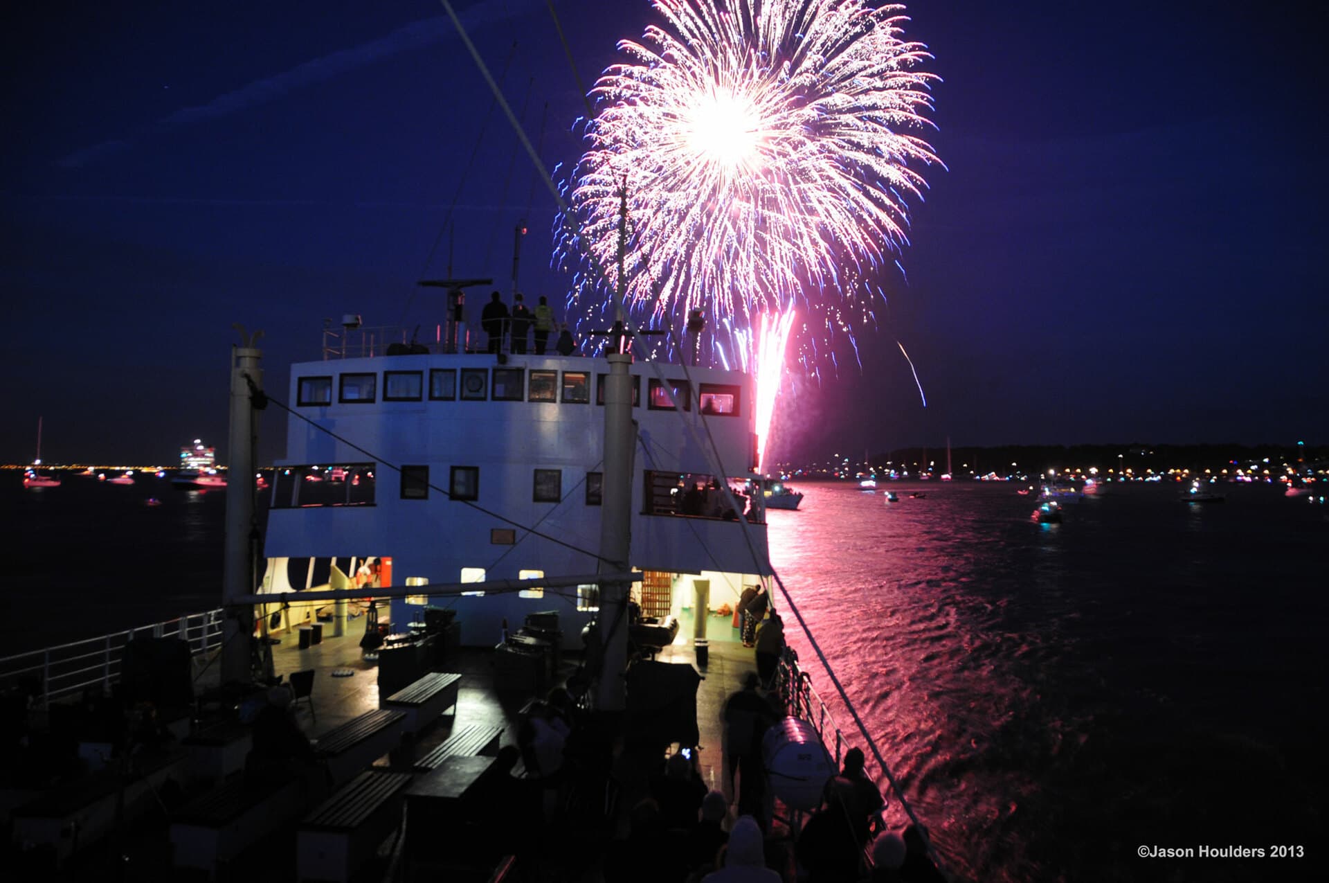 Cowes Fireworks and Red Arrows Cruise