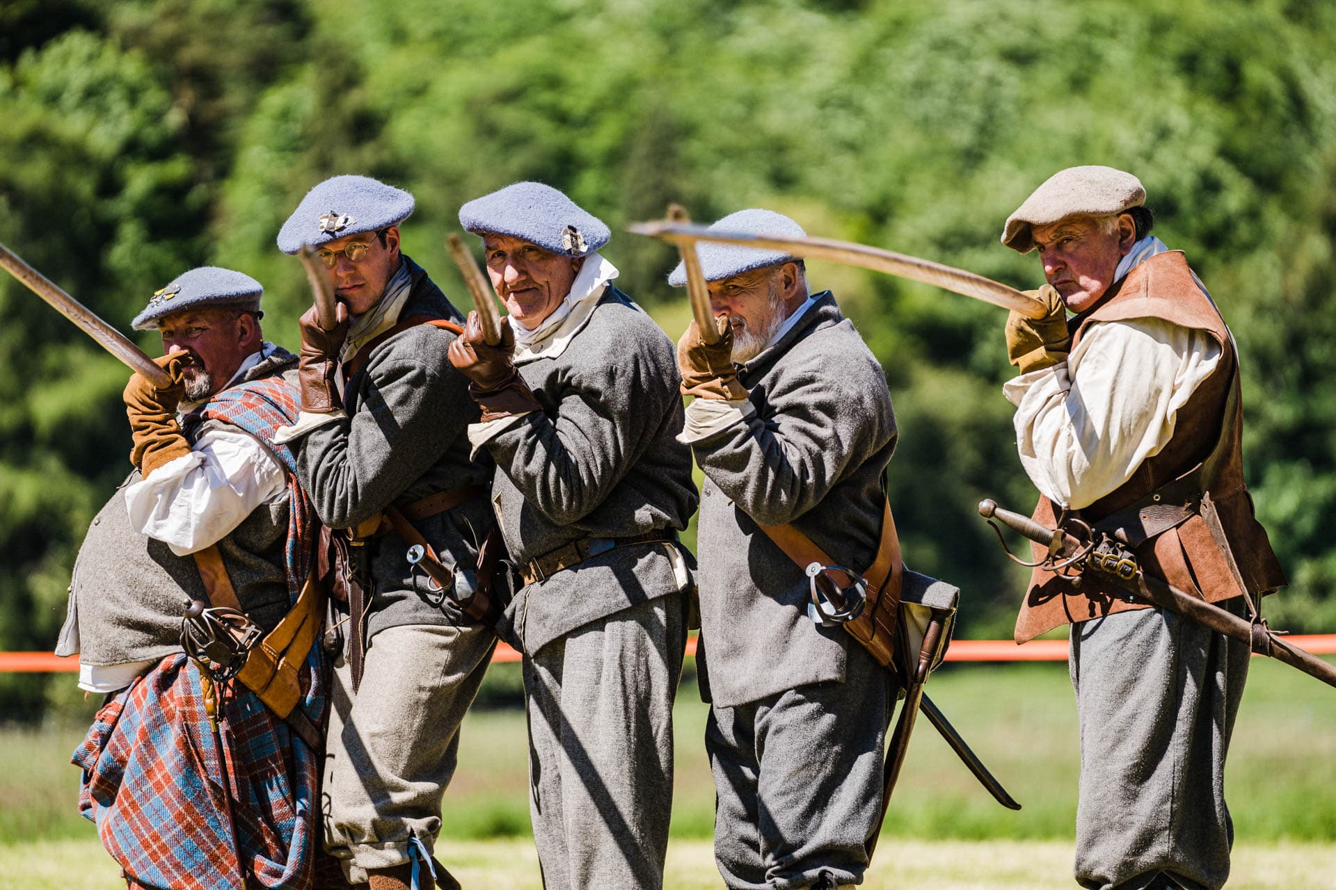 Reenactment camp - Dunkeld Living History 2026