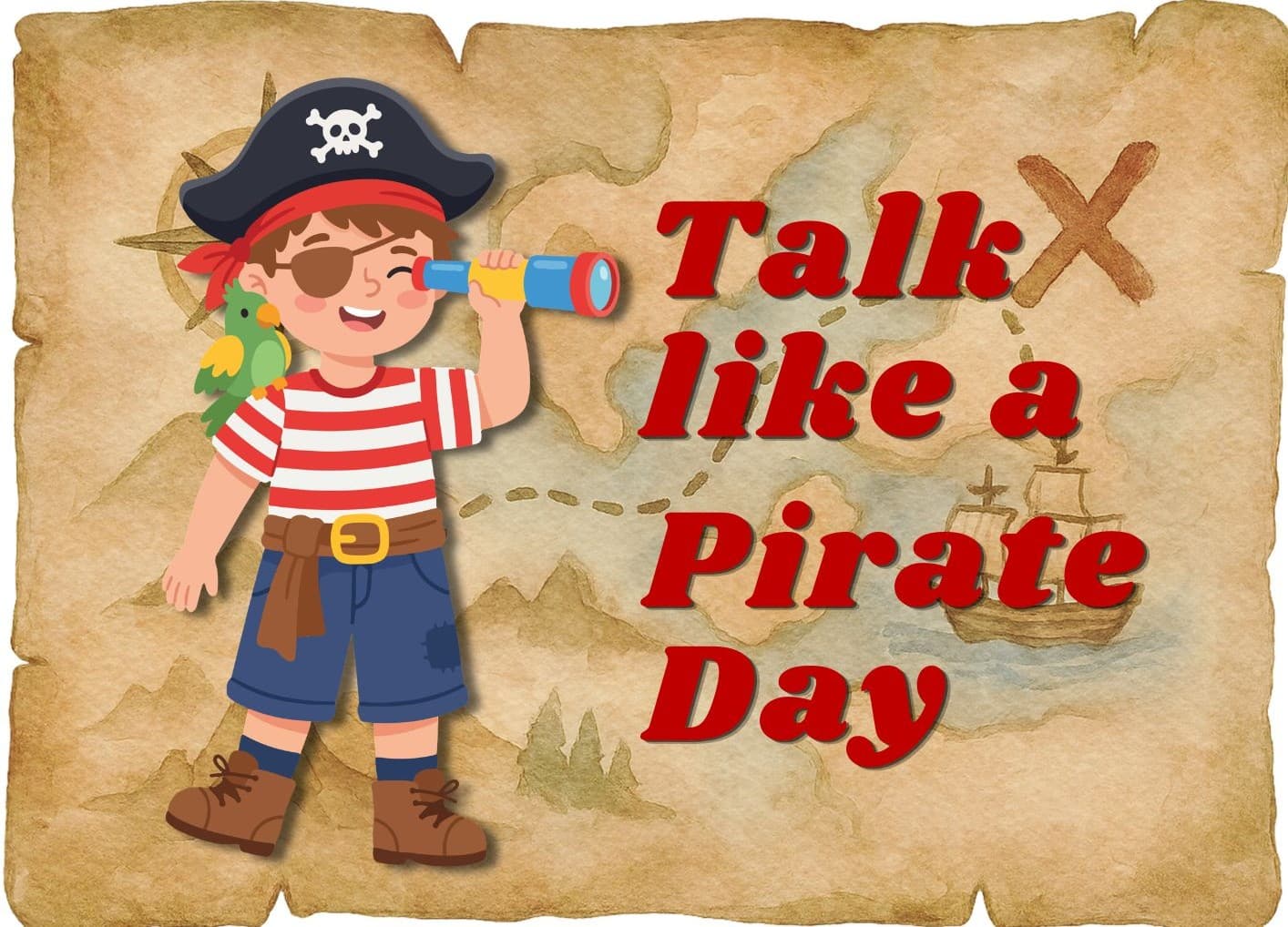 Talk Like a Pirate Day Crafts at Keith Axon Centre