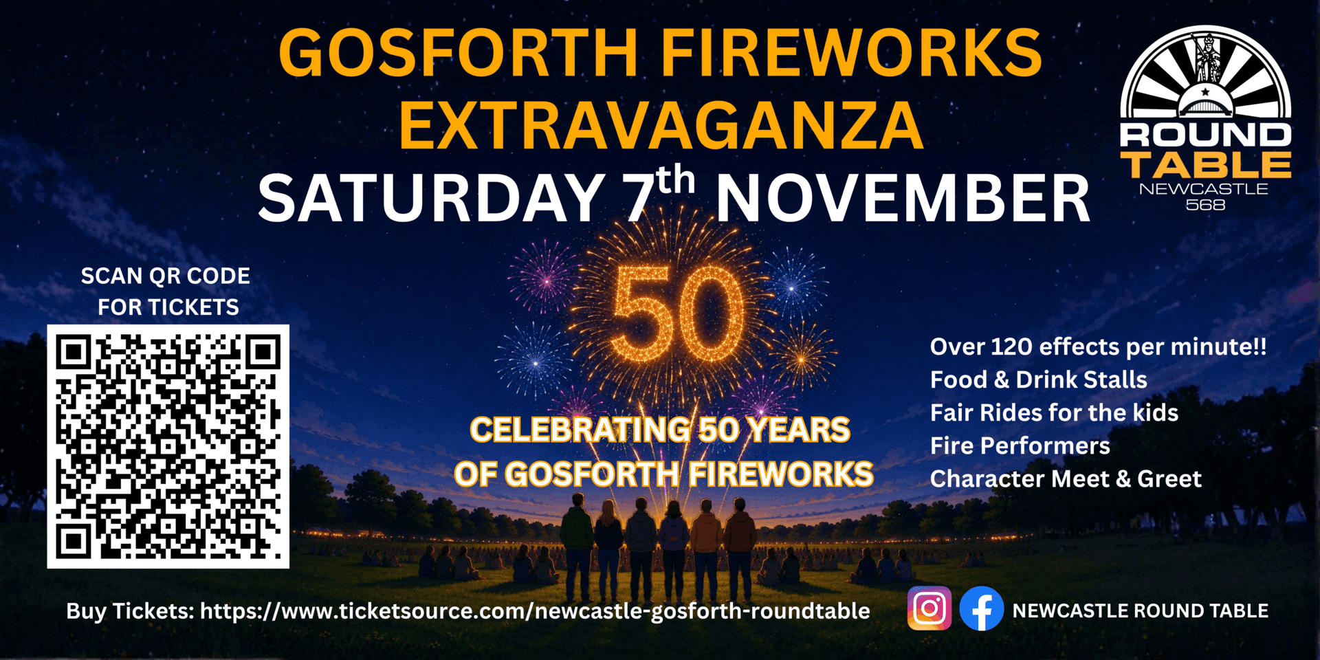 Gosforth Fireworks Extravaganza 