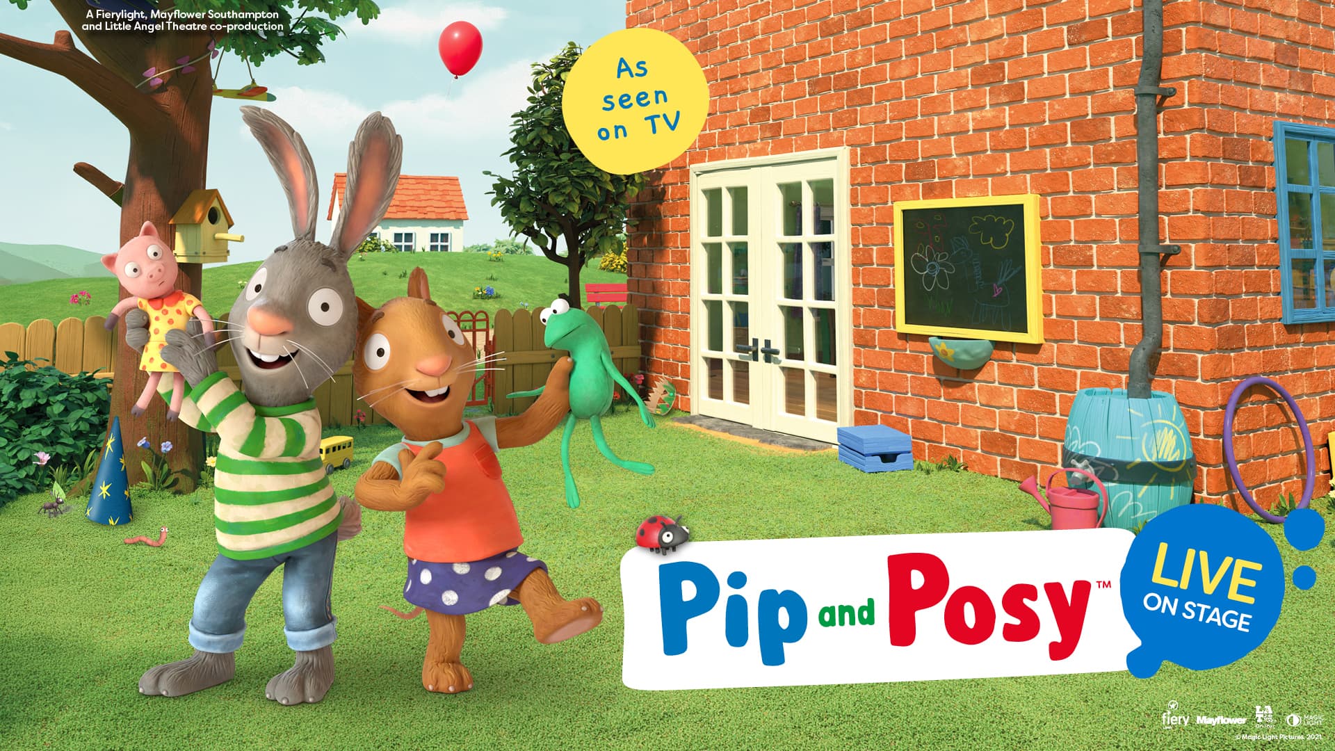 Pip and Posy Live On Stage