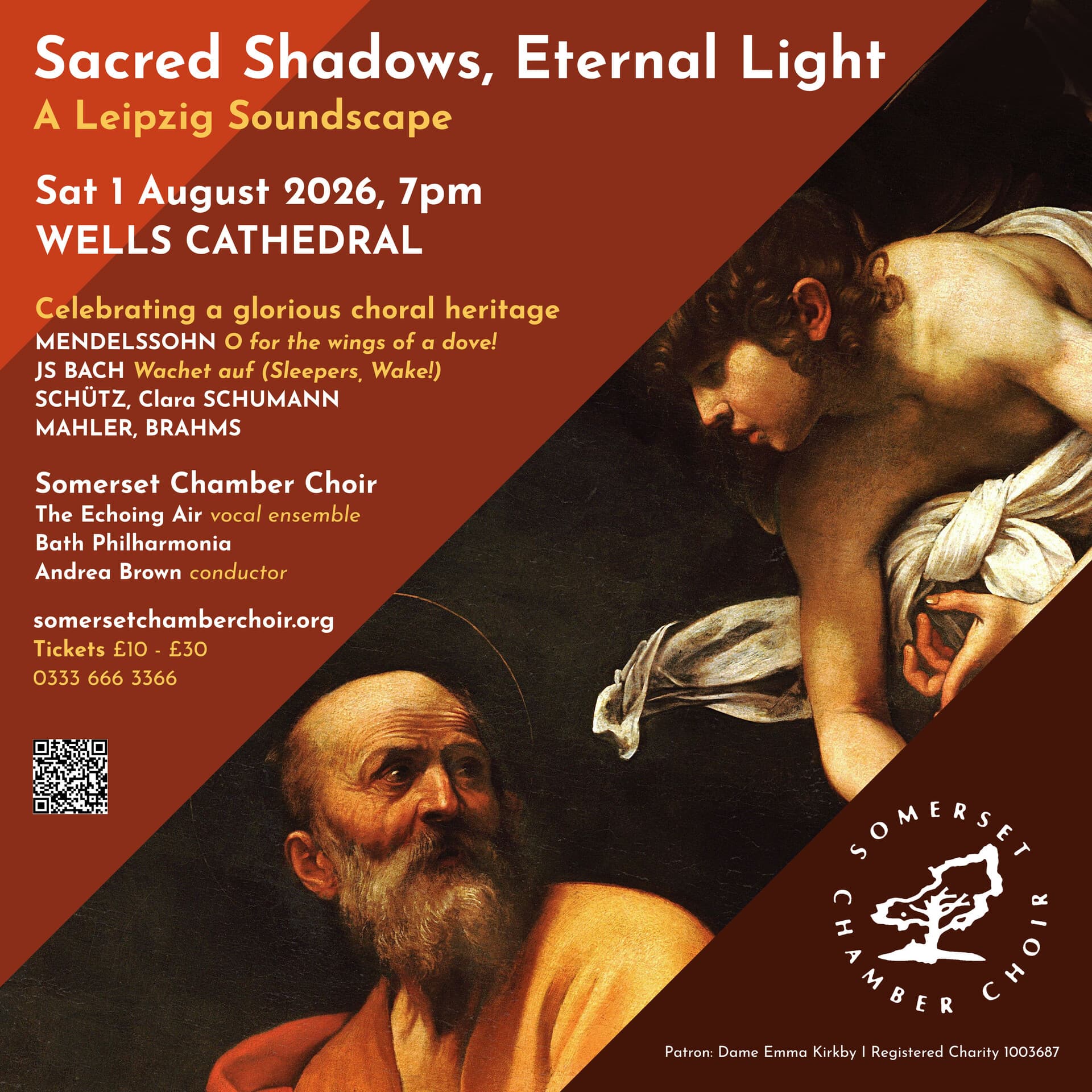 Somerset Chamber Choir Concert - Glorious choral music from Leipzig