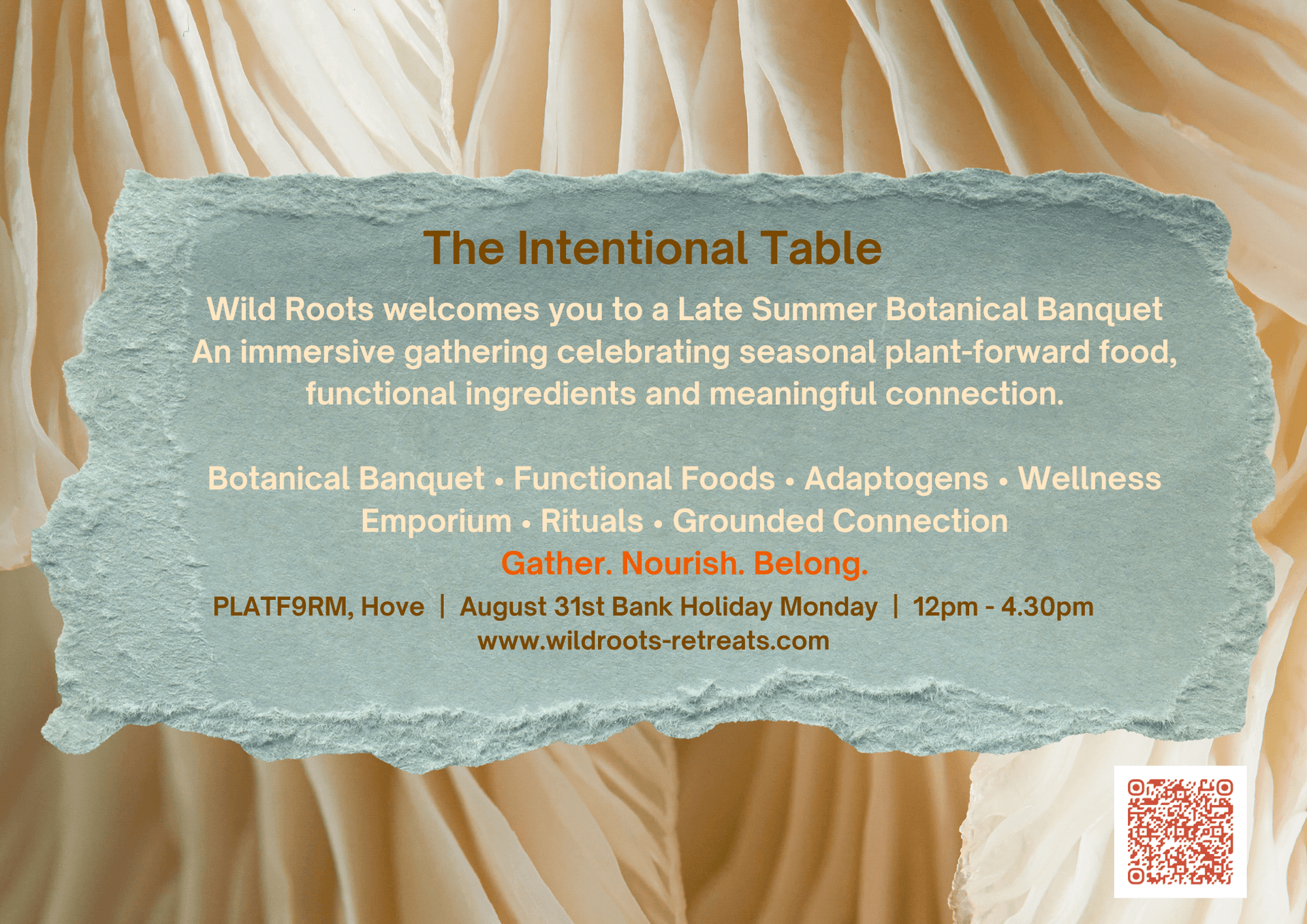 The Intentional Table - Wild Roots-Retreats