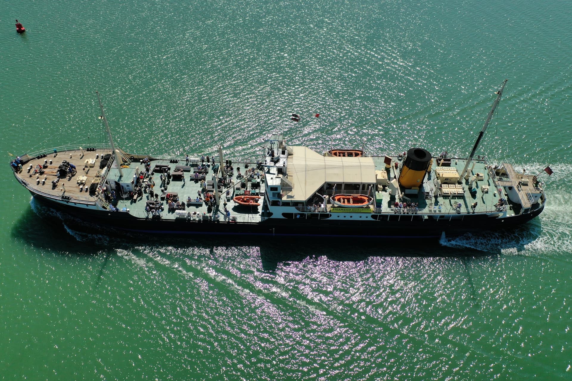 Steamship Shieldhall Eastern Solent Cruise
