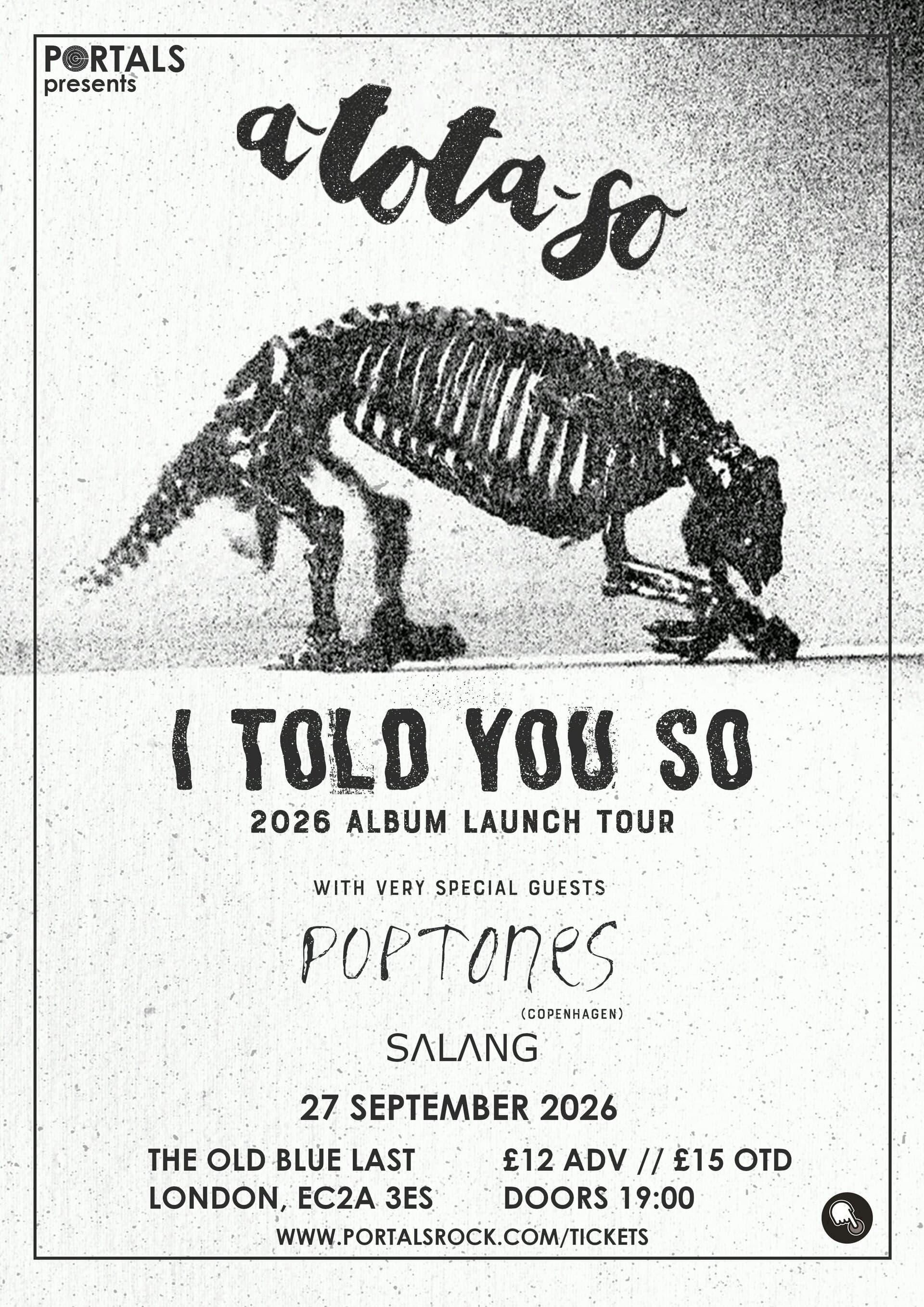 Portals Presents: A-tota-so, Poptones, Salang