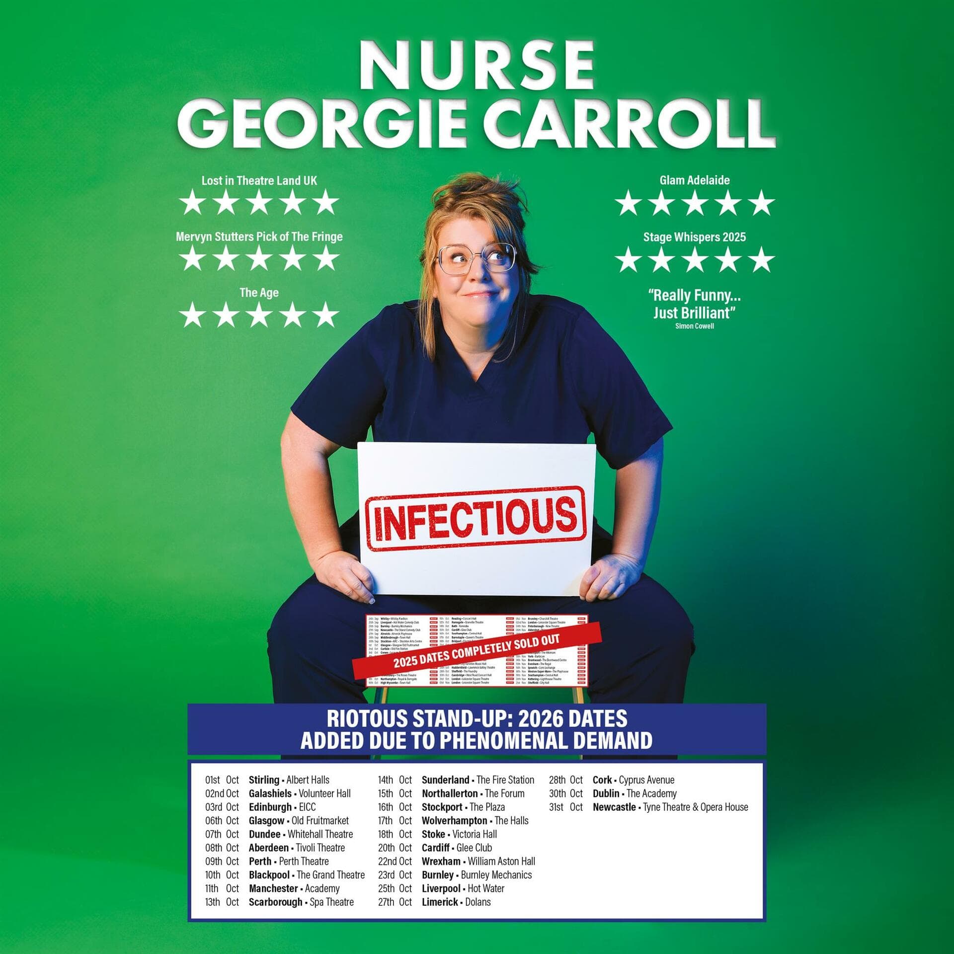 Nurse Georgie Carroll: Infectious