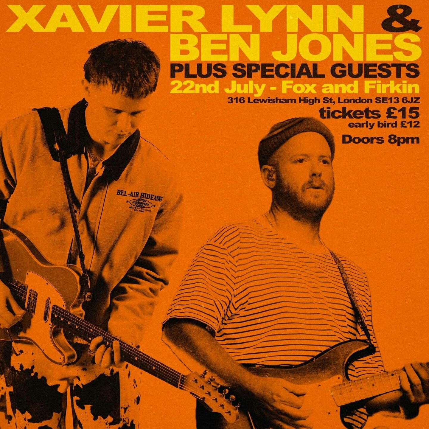 Ben Jones & Xavier Lynn Double Headline Show