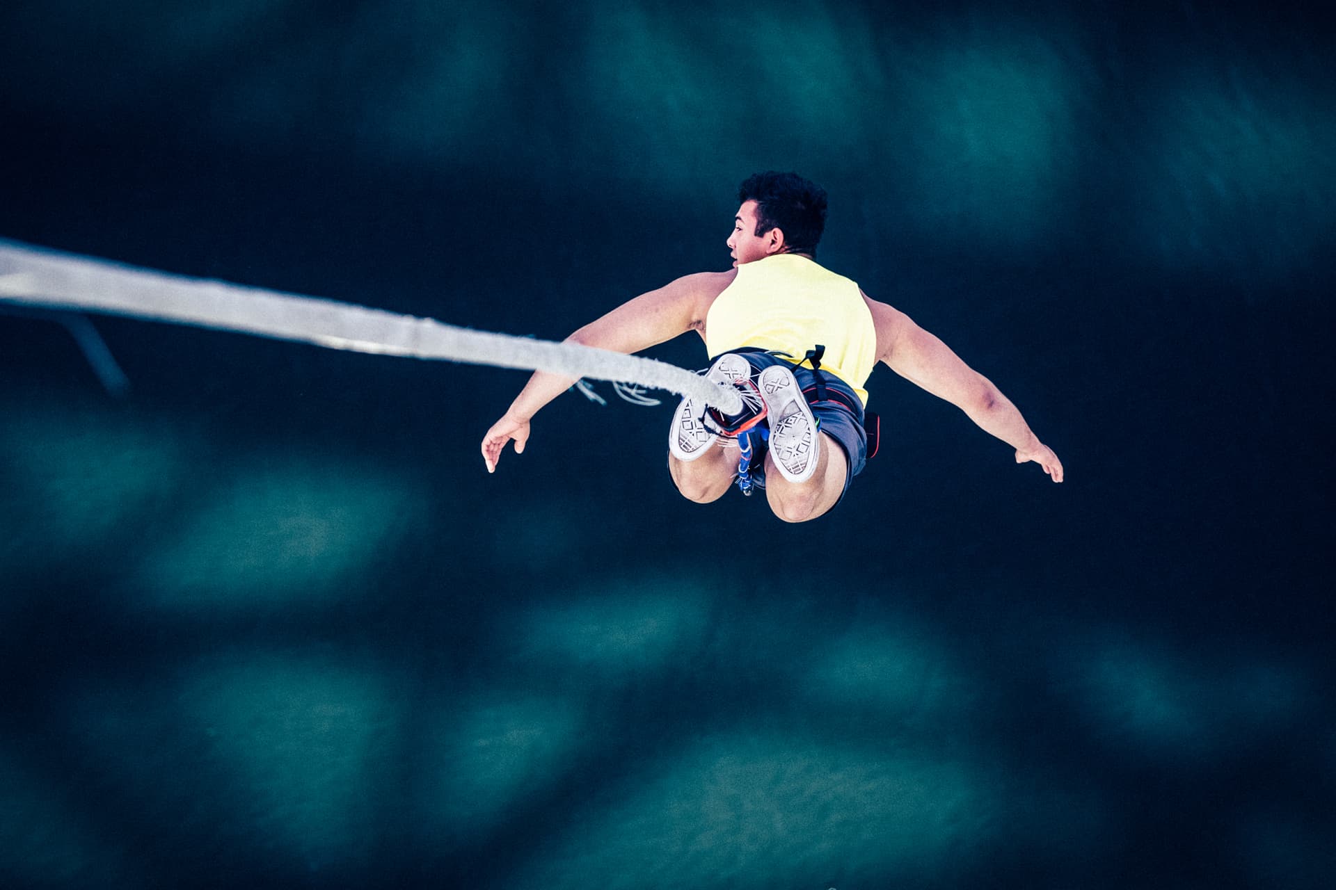 Bungee Jump at Brighton Marina