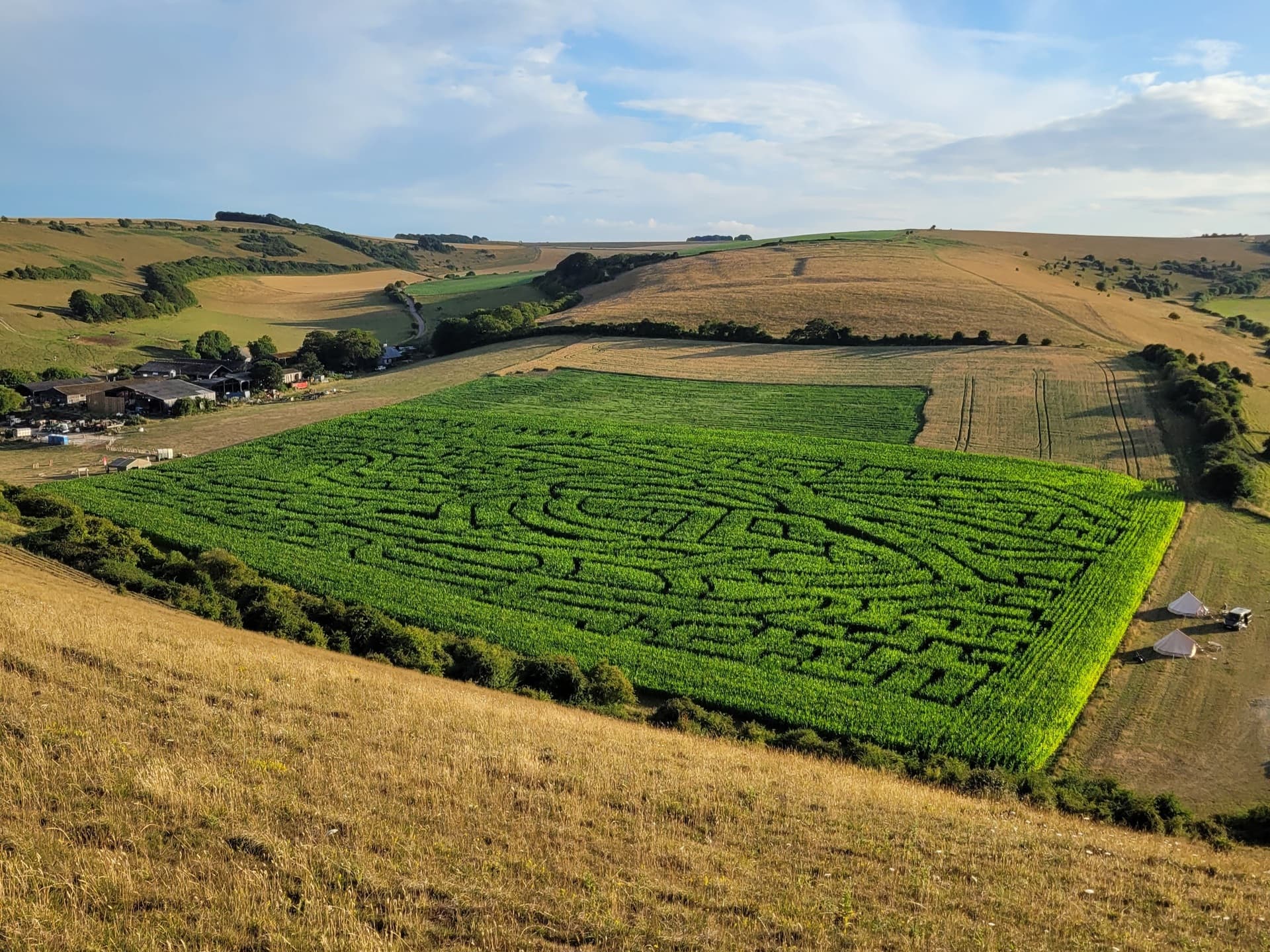 South Farm Maize Maze