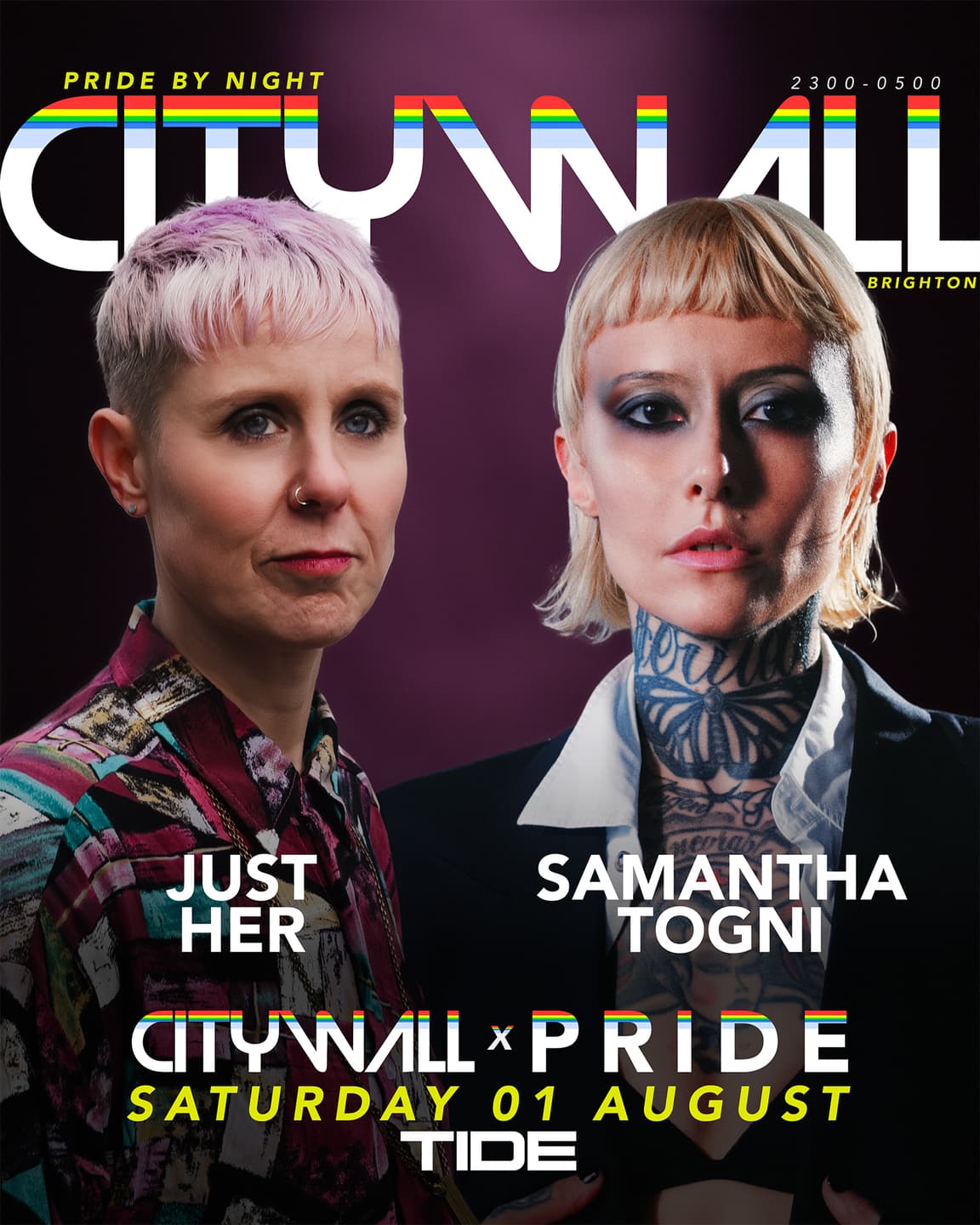 City Wall x Pride by Night