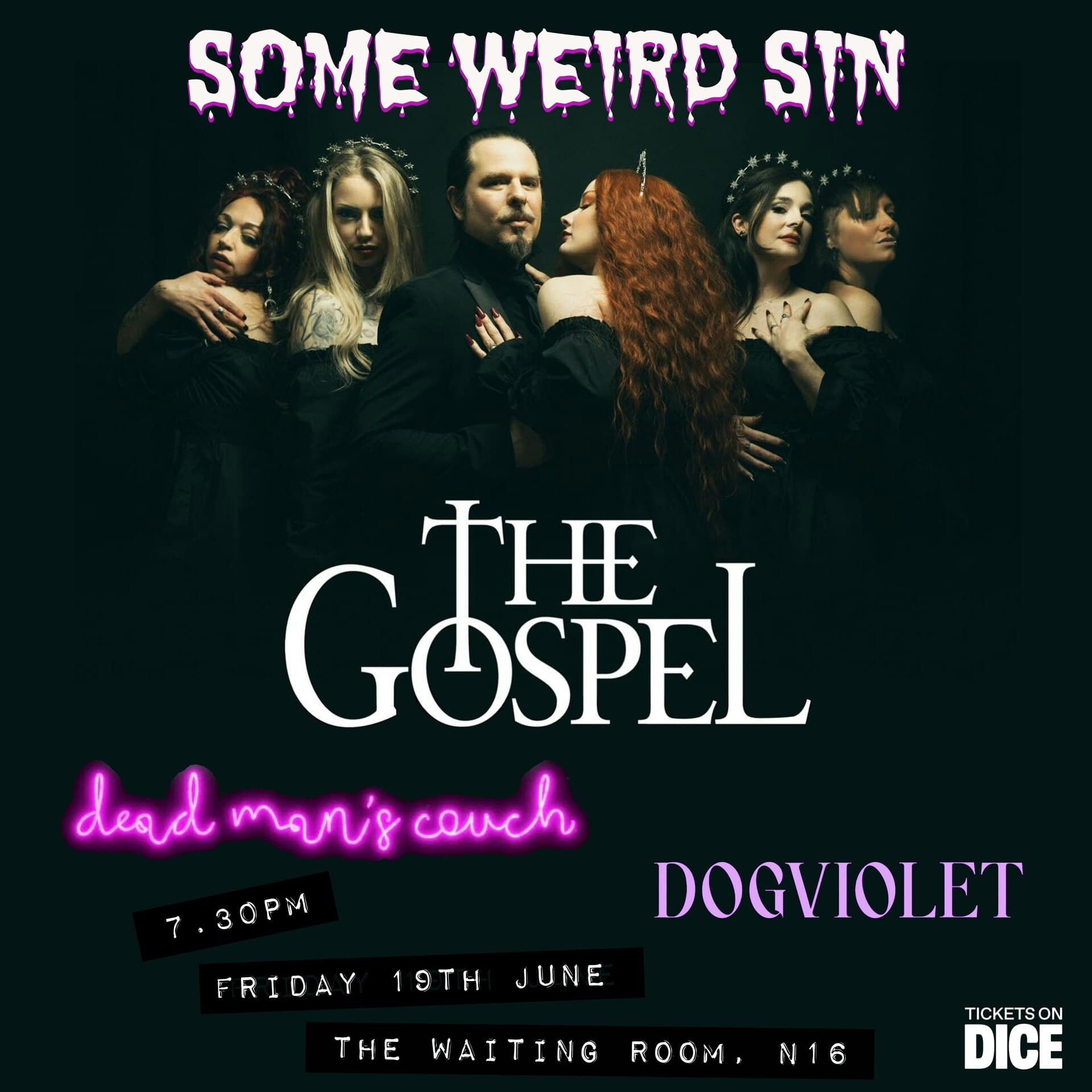 The Gospel + Dead Man's Couch + Dogviolet