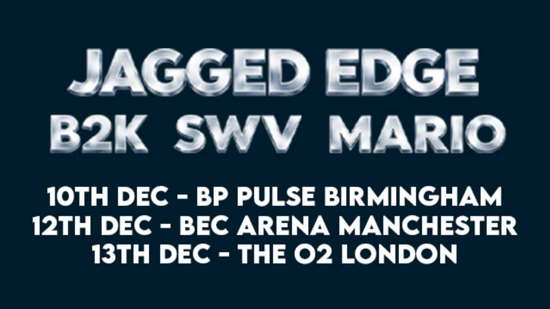 RnB Winter Ball, Jagged Edge, B2k, Mario