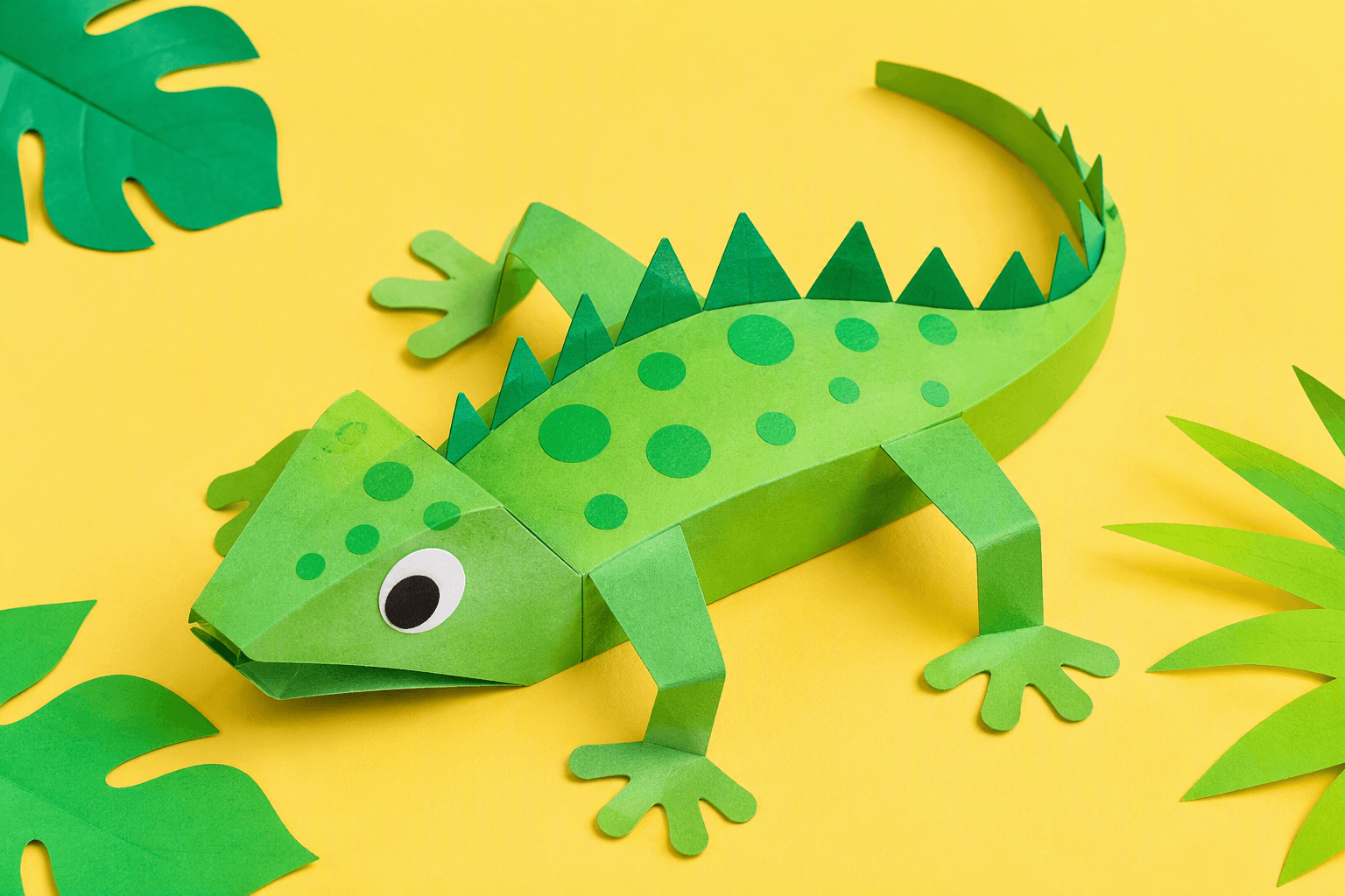 3D Lizard Craft