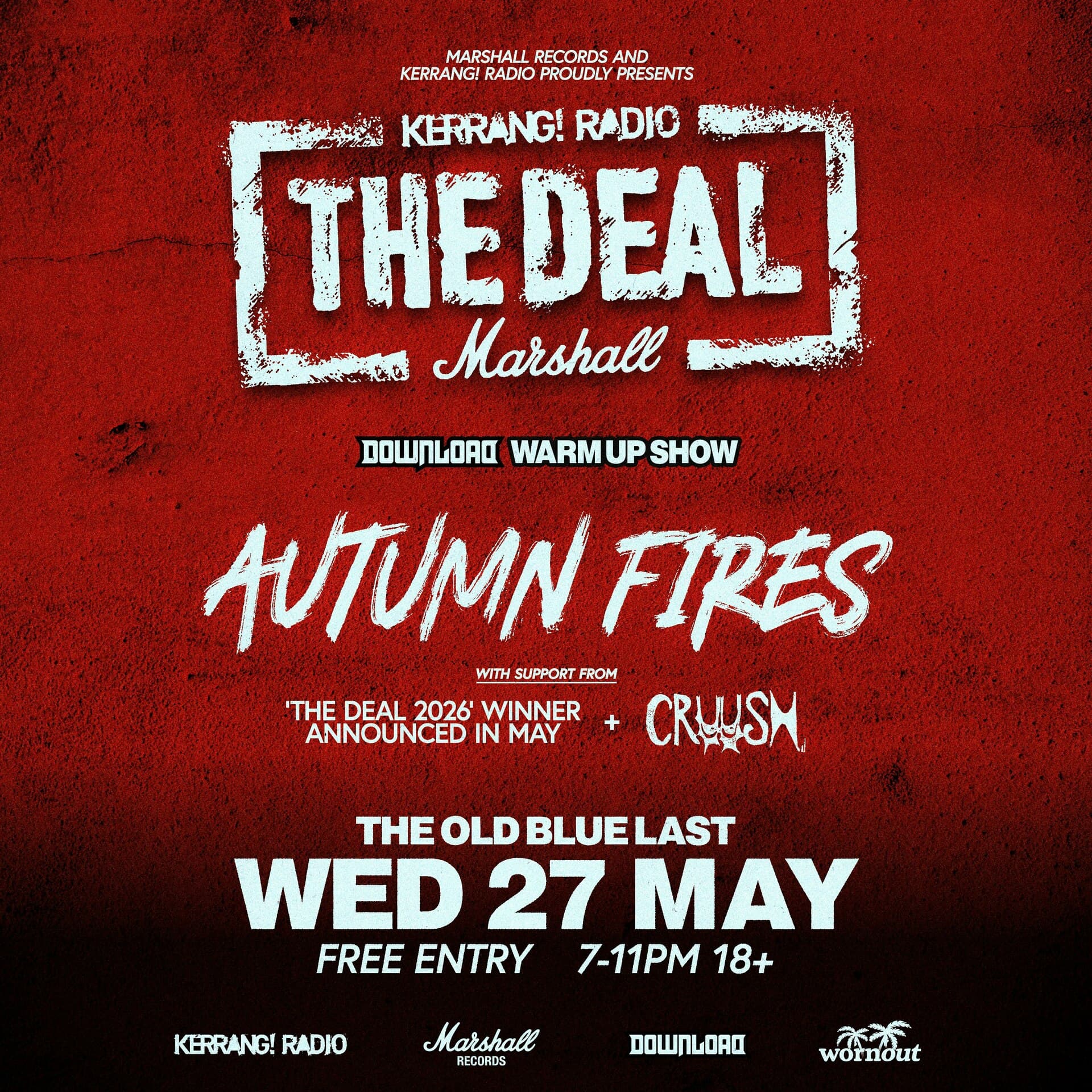 Marshall Records & Kerrang Radio Presents…the Deal
