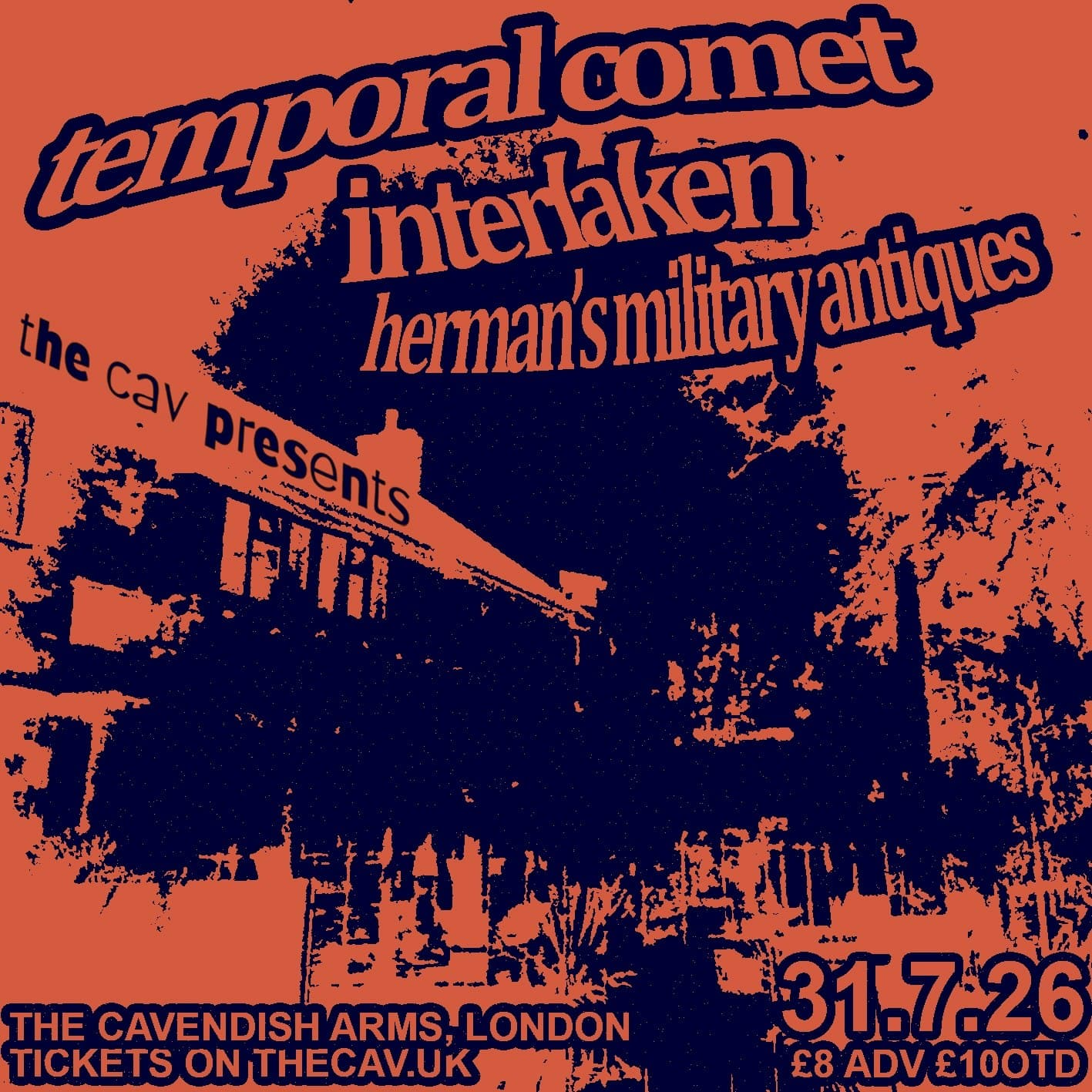 Temporal Comet, Interlaken, Herman's Military Anqtiques