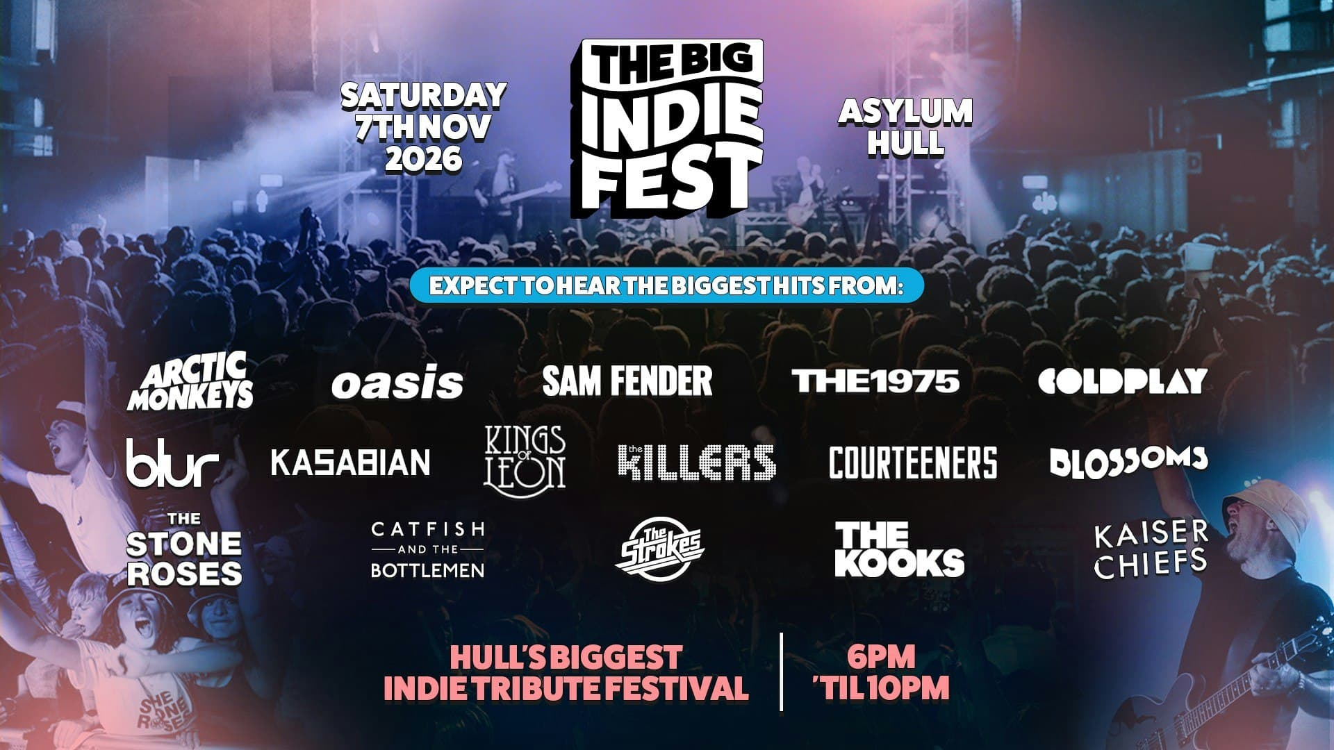 The Big Indie Tribute Festival In Hull