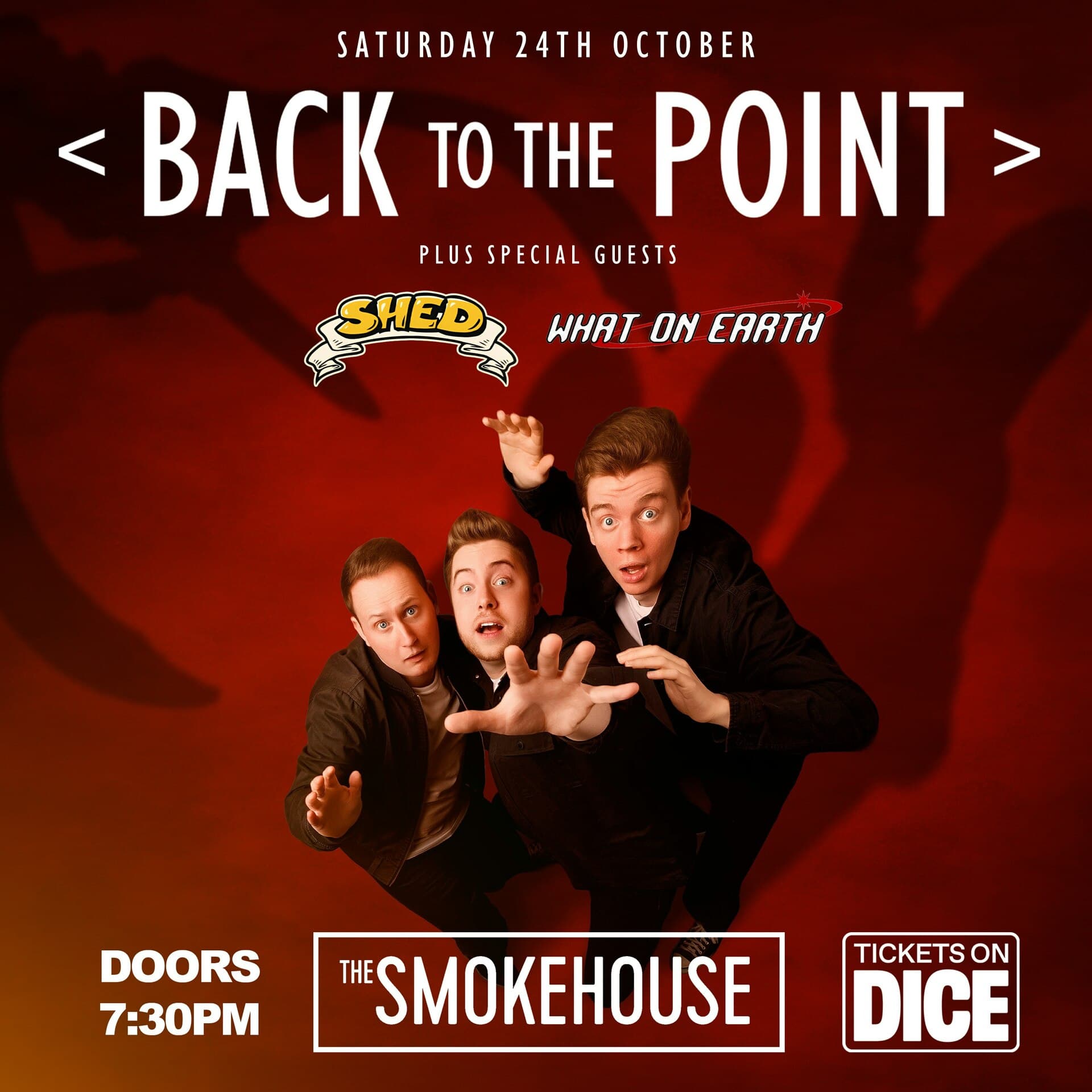 Back To The Point / Shed / What On Earth