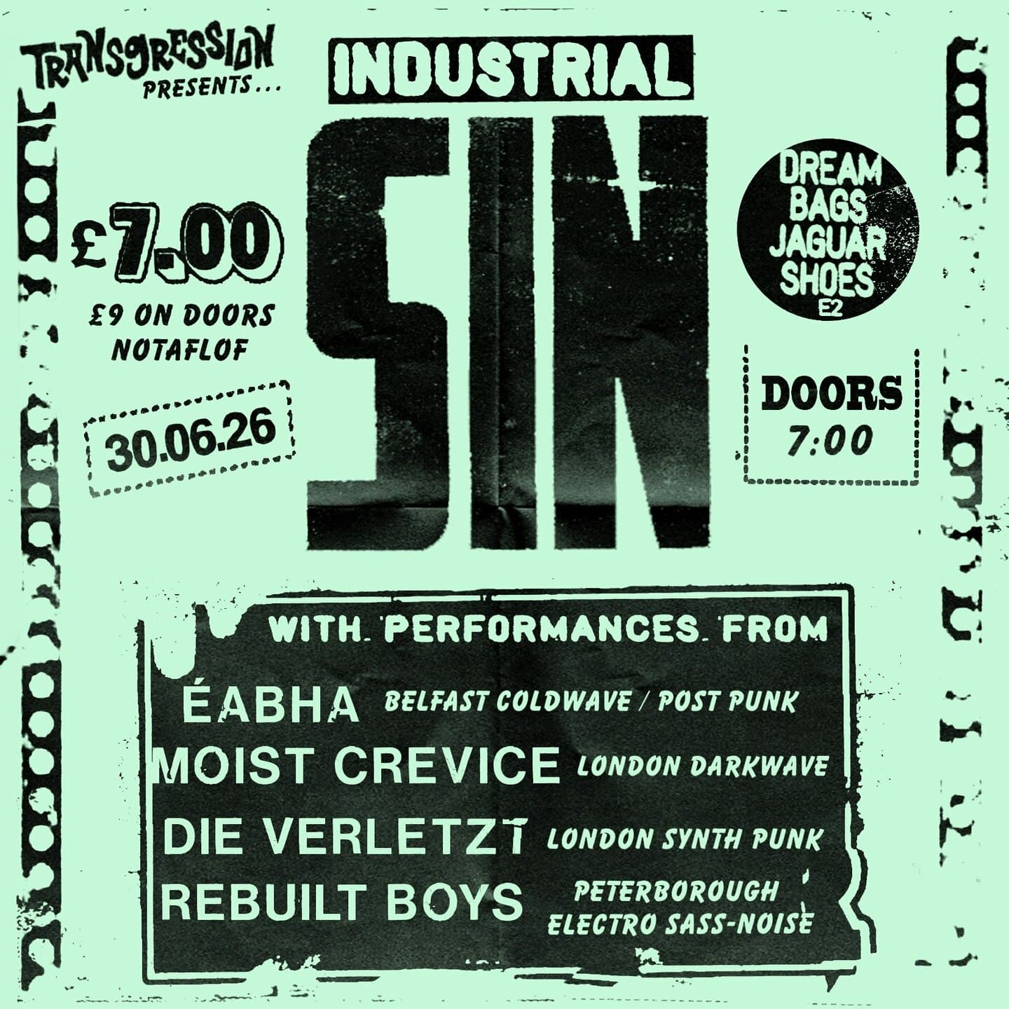 Transgression Presents: Industrial Sin