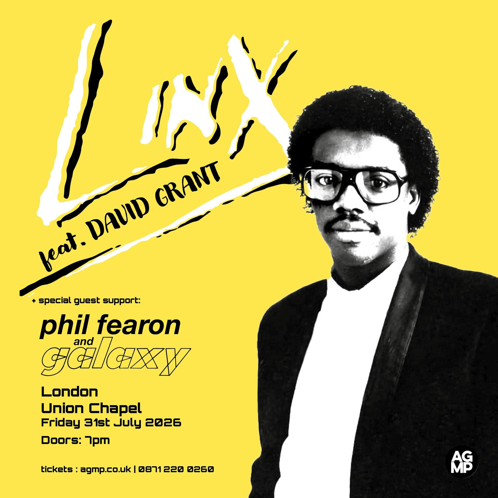 Linx Feat David Grant + Phil Fearon & Galaxy