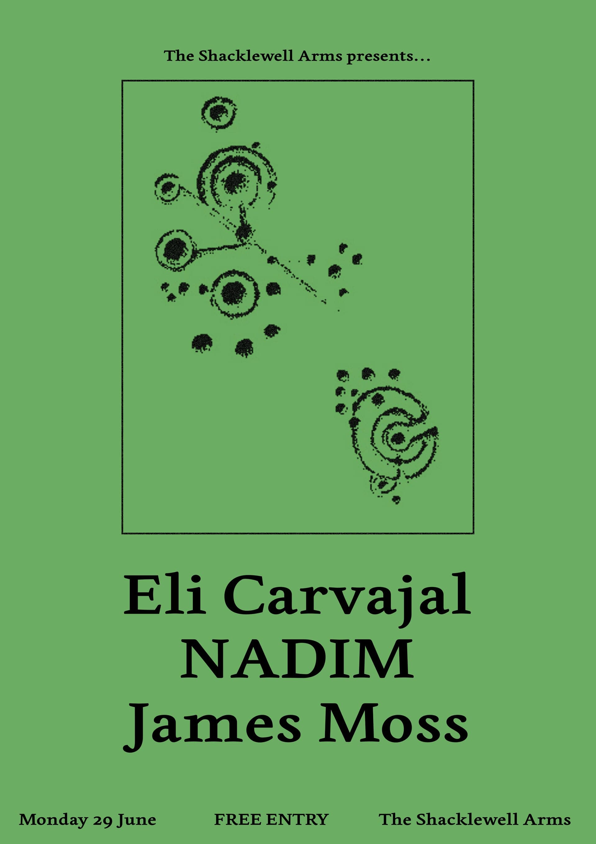 Eli Carvajal + Nadim + James Moss