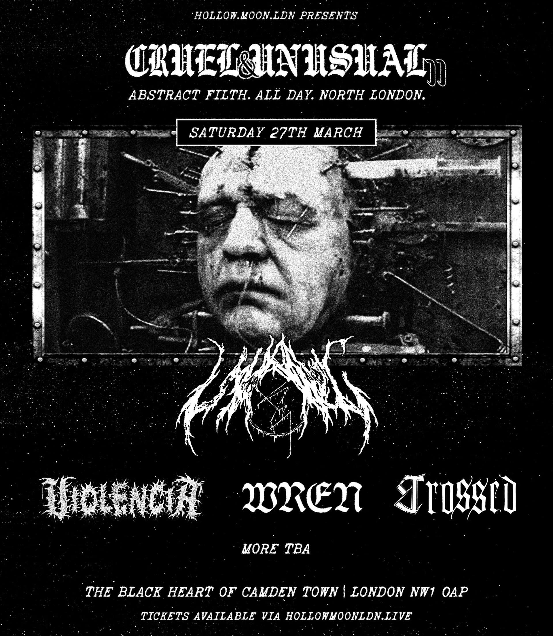 Cruel + Unusual Ii Ft. Unyielding Love, Violencia, Wren, Crossed + More