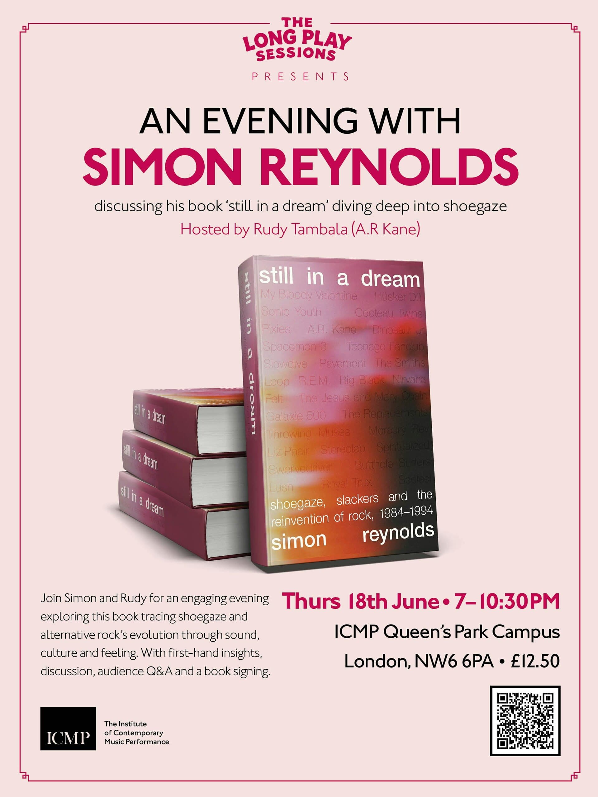 The Long Play Sessions : Simon Reynolds - Still In A Dream With Rudy Tambala
