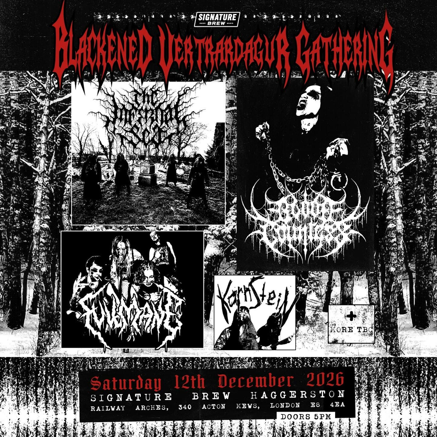 Blackened Vertrardagur Gathering | London