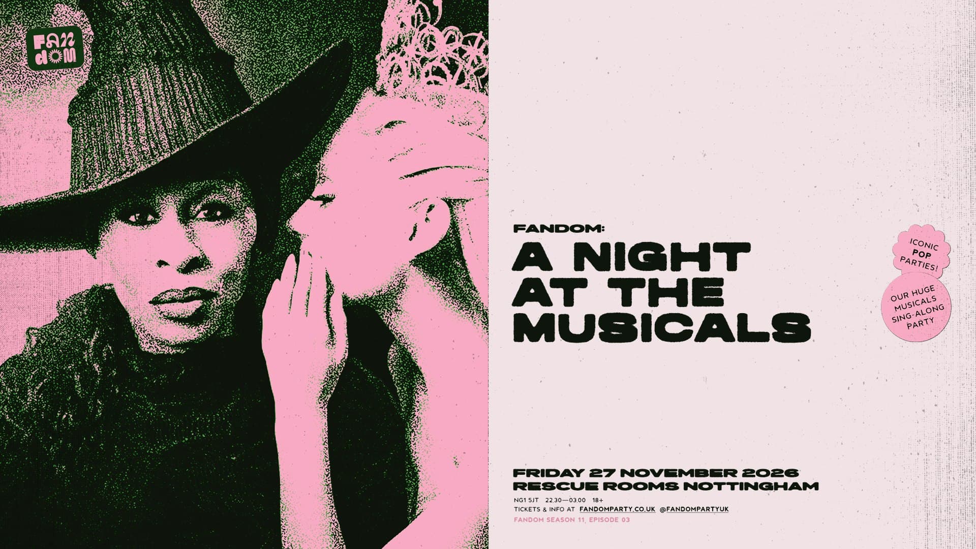 Fandom: A Night At The Musicals - Sing-Along Party
