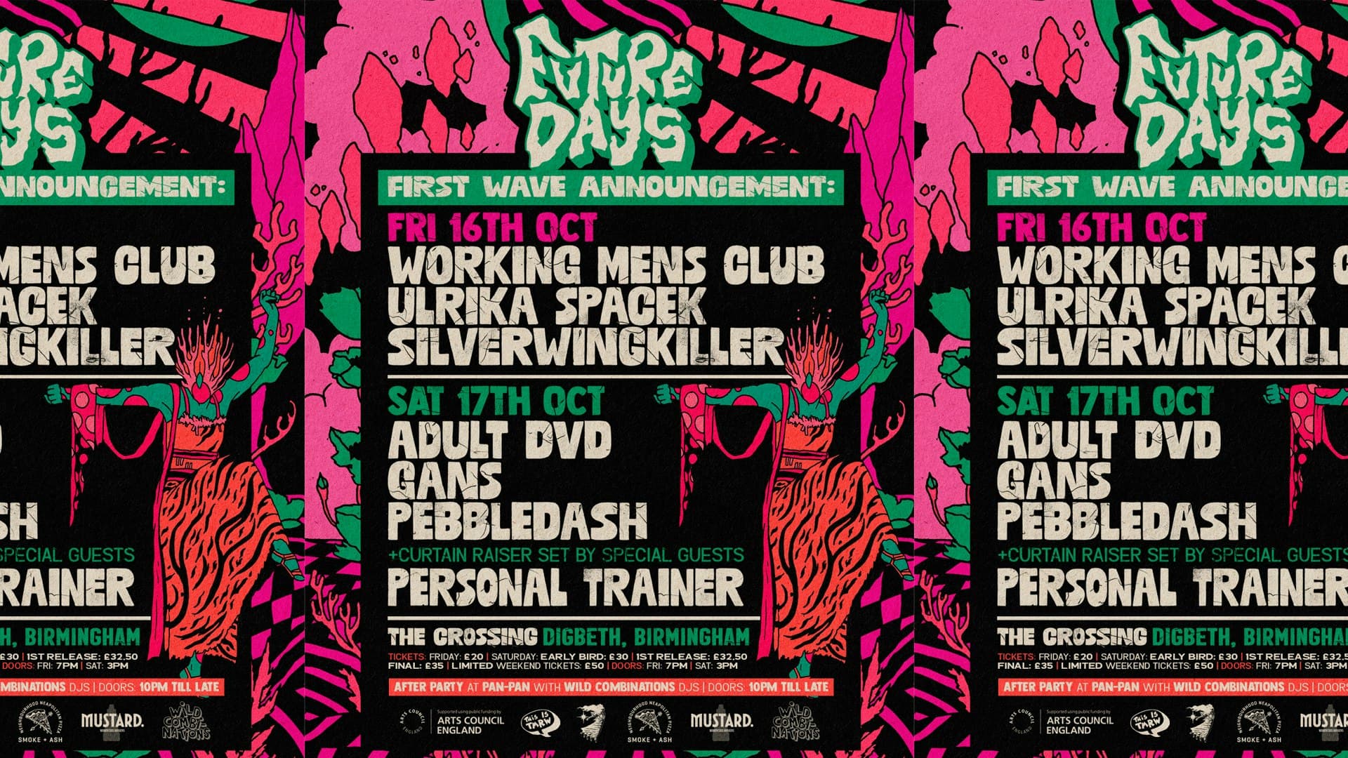 Future Days W/ Working Men's Club, Ulrika Spacek +