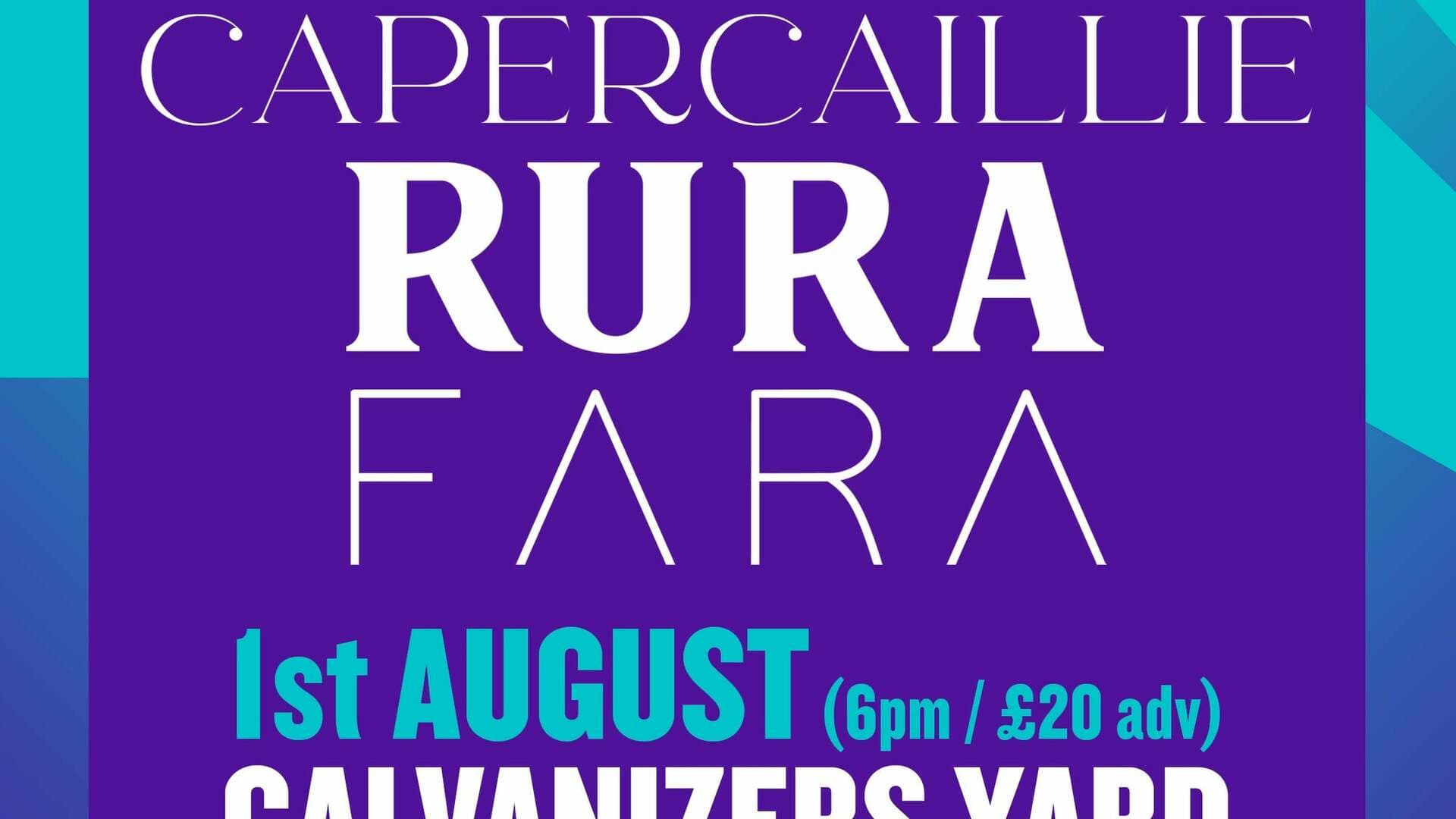 Capercaillie, Rura, Fara