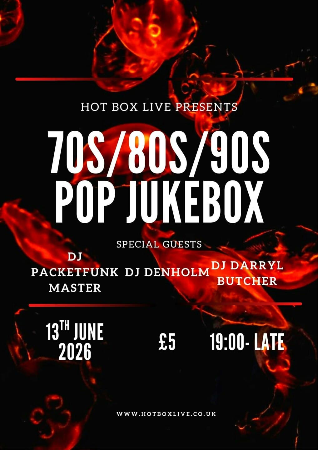 70s/80s/90s Pop Jukebox