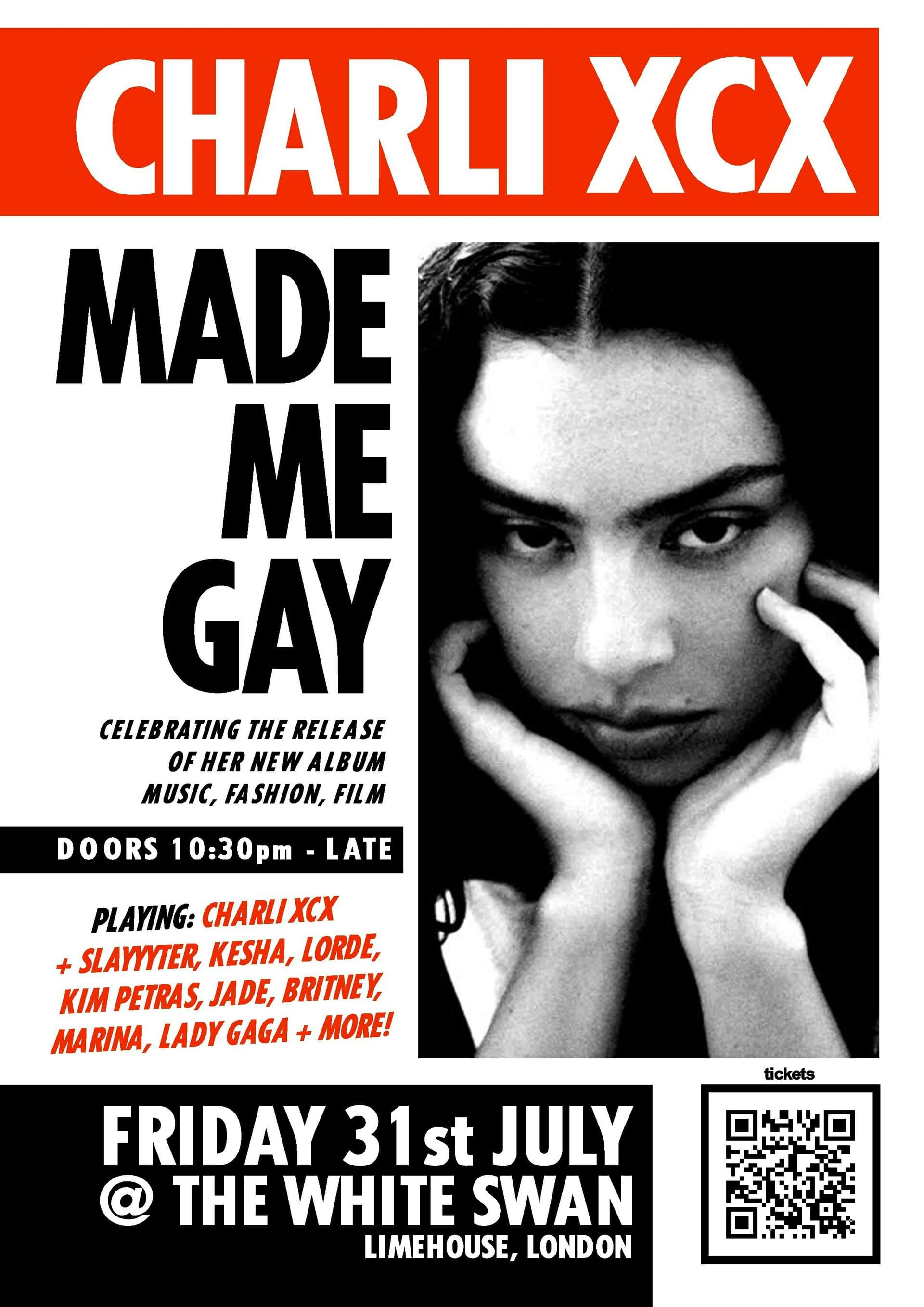 CHARLI XCX MADE ME GAY (London)