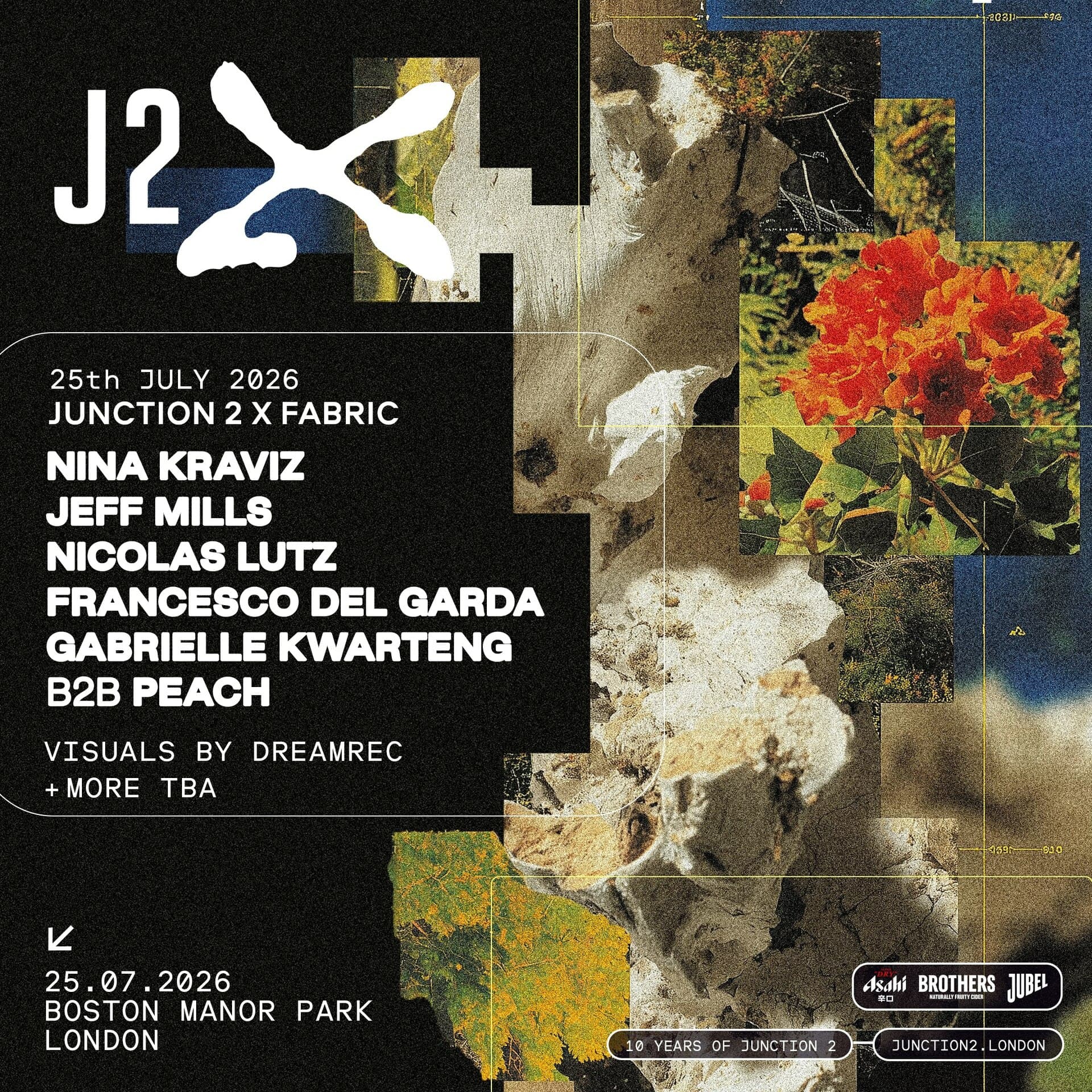 Junction 2 x fabric: Nina Kraviz, Jeff Mills