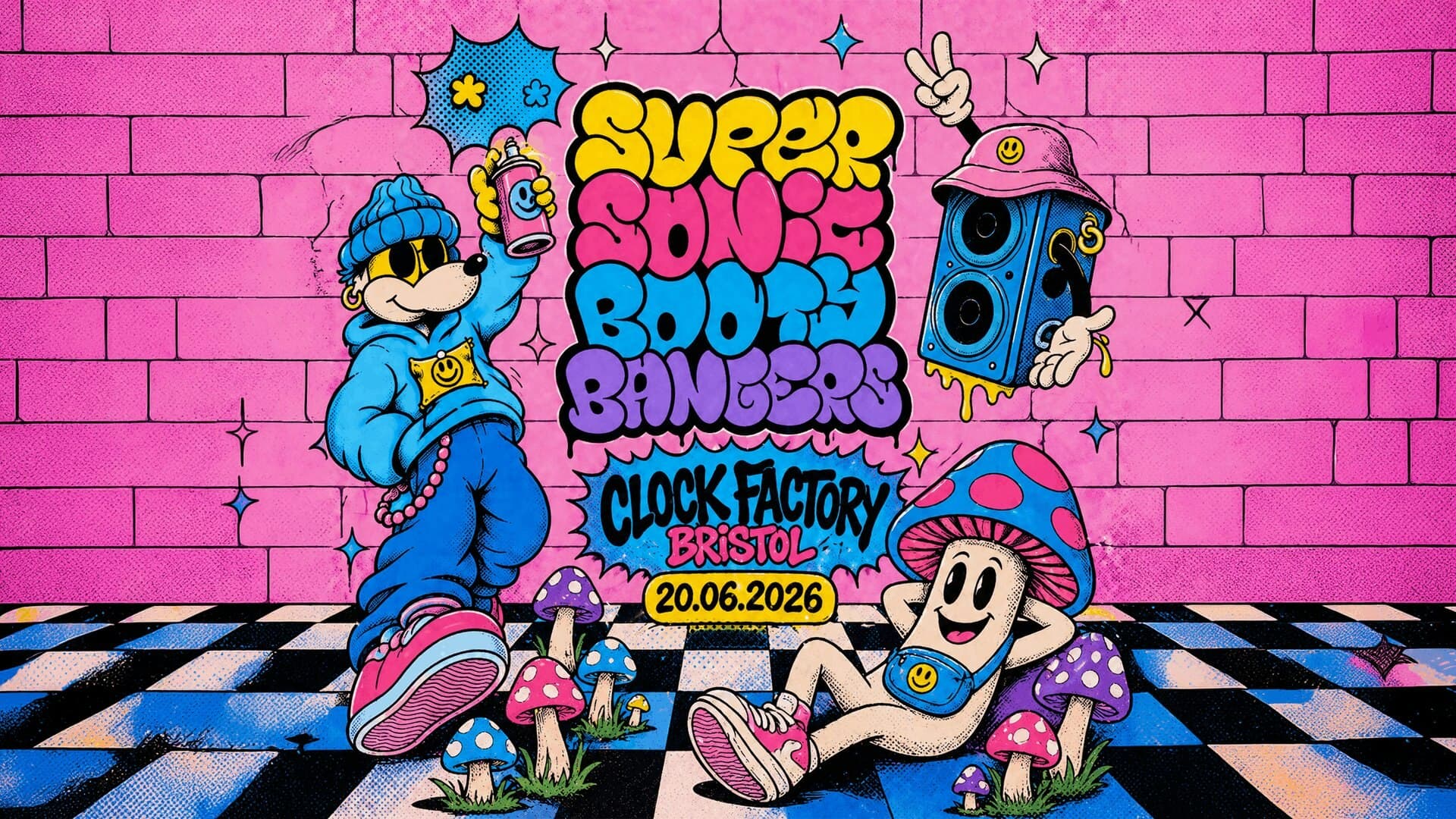 Super Sonic Booty Bangers Summer Party
