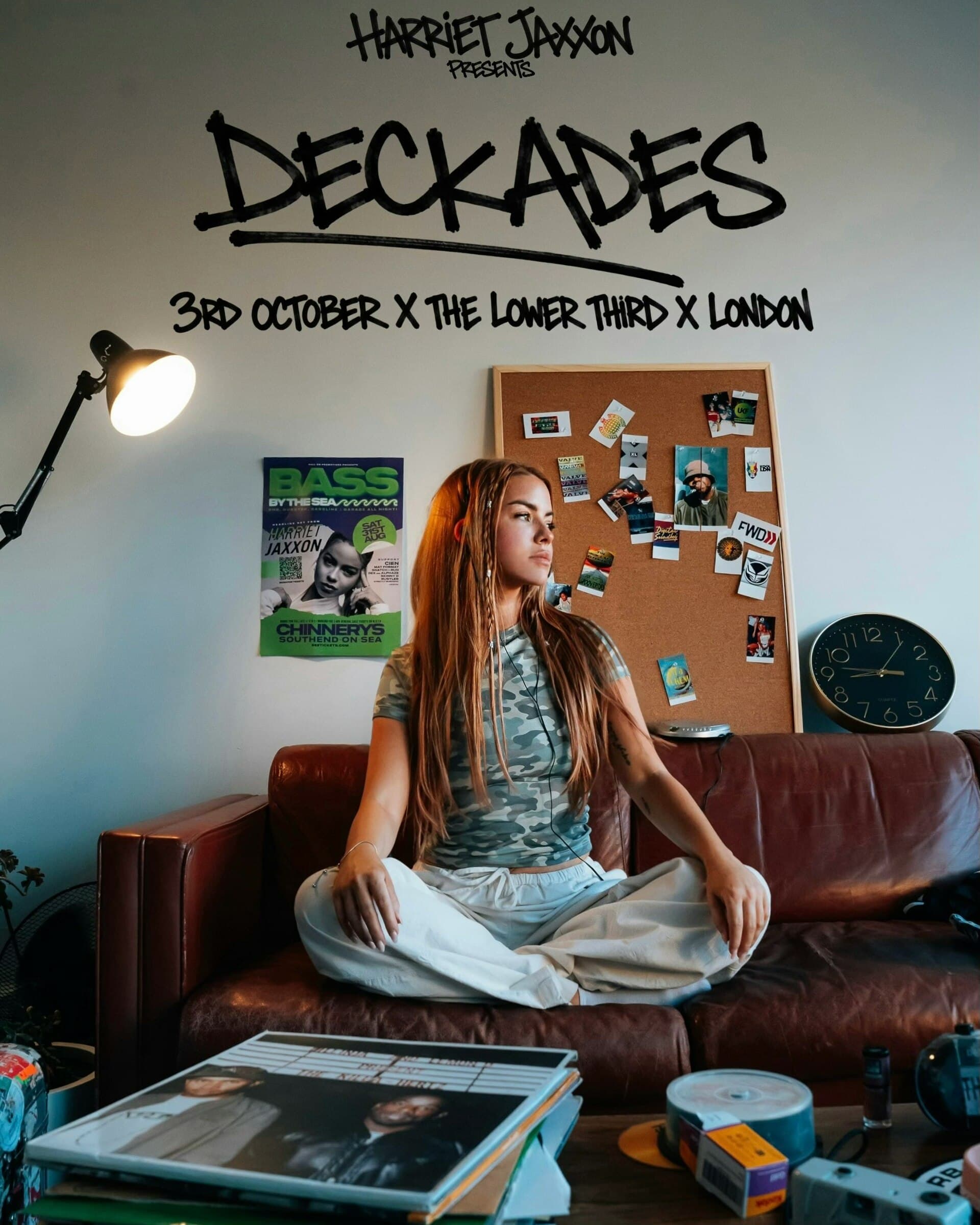 Harriet Jaxxon presents 'Deckades' London