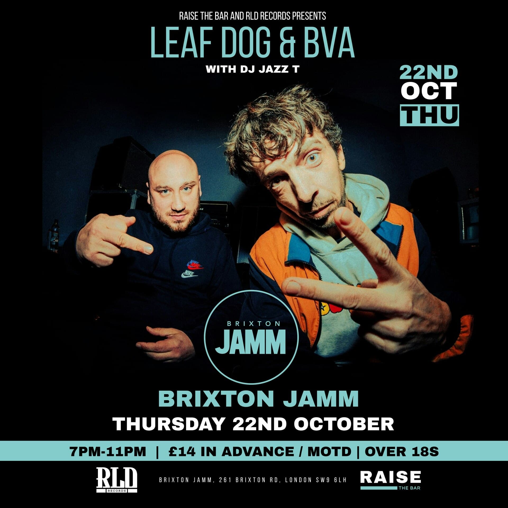 Leaf Dog + Bva With Dj Jazz T
