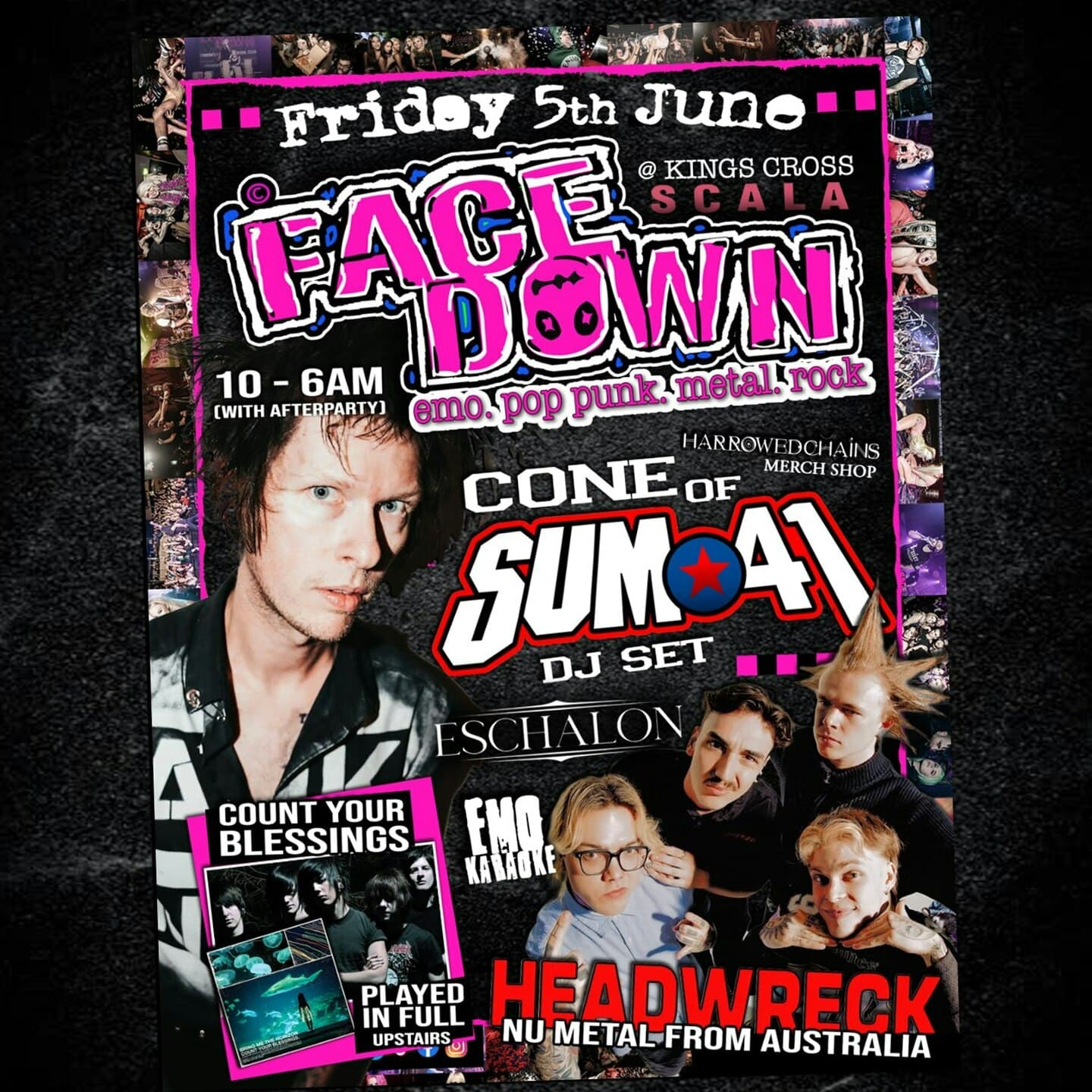 Face Down - Pop Punk, Metal, Emo Night London