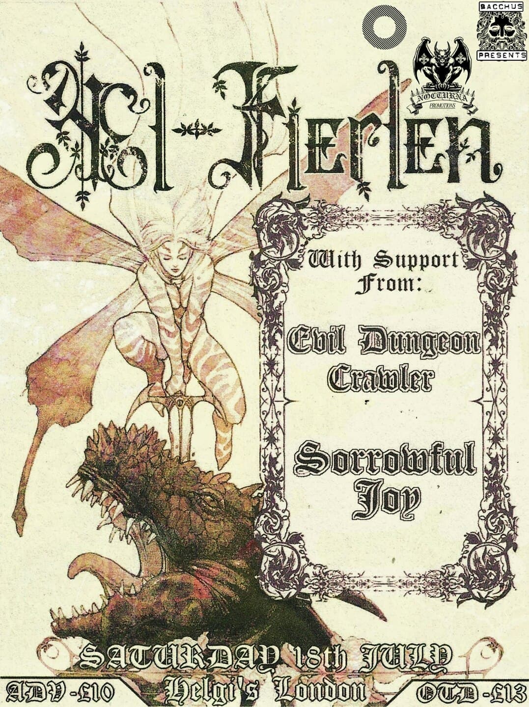 Æl-fierlen + Evil Dungeon Crawler + Sorrowful Joy
