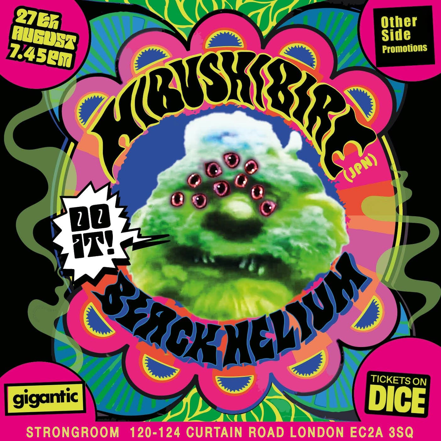 Osp Presents: Hibushibire (jpn) + Black Helium