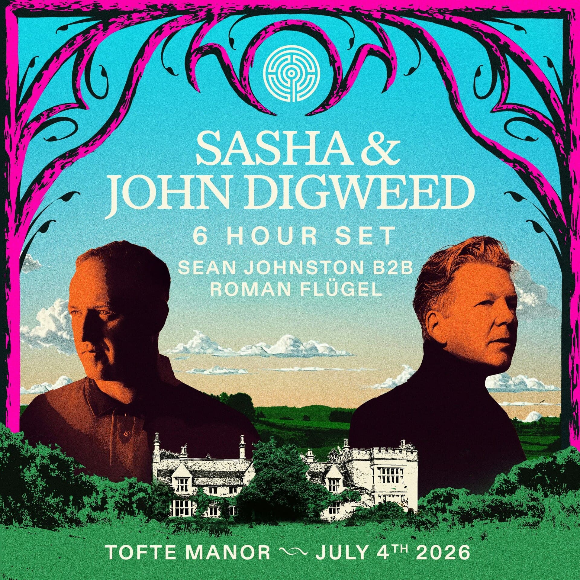 Labyrinth Open Air: Sasha & John Digweed (6 hour set)