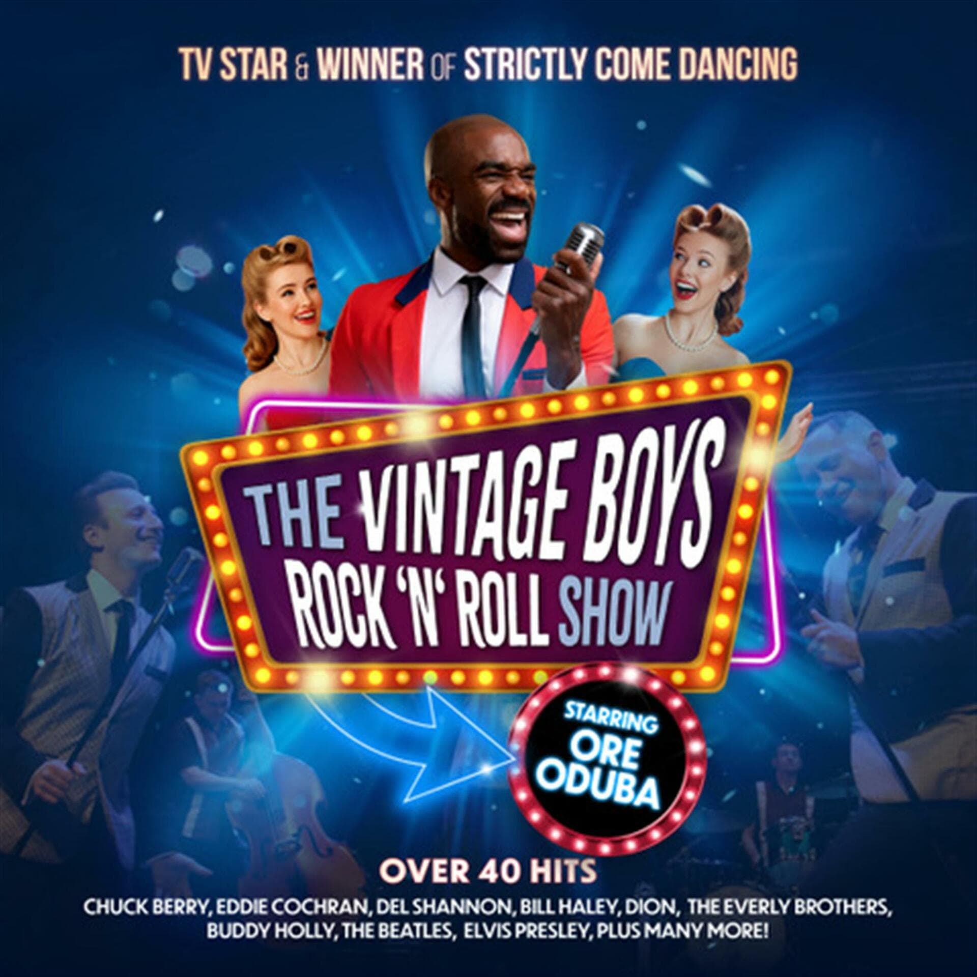 Ore Oduba - The Vintage Boys Rock 'n' Roll Show