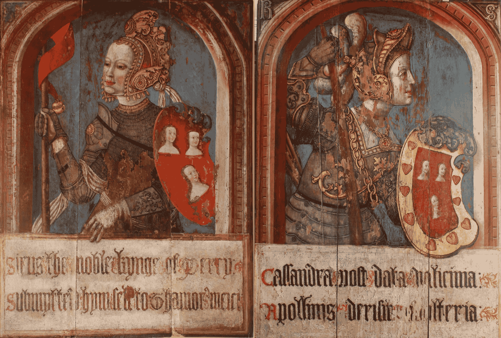 Tudor Cultural Heroines and The Amberley Panels