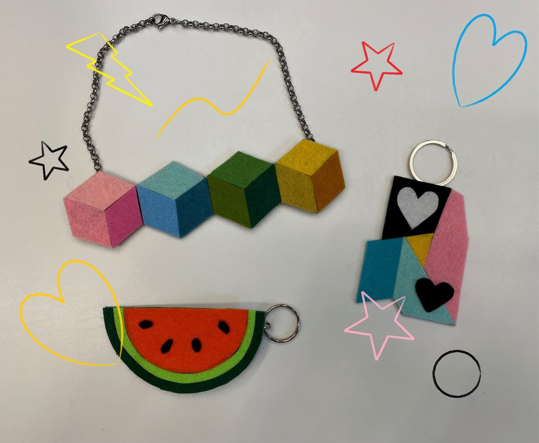 Summer Art Club: Felt’astic Accessories