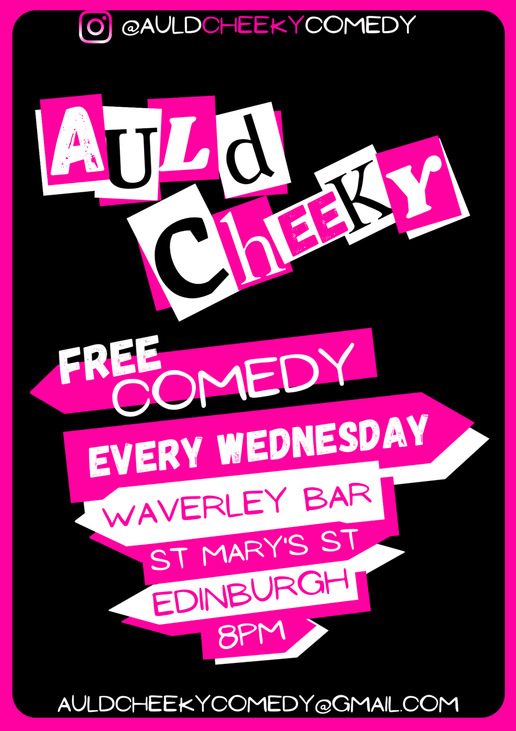 Auld Cheeky Comedy Night