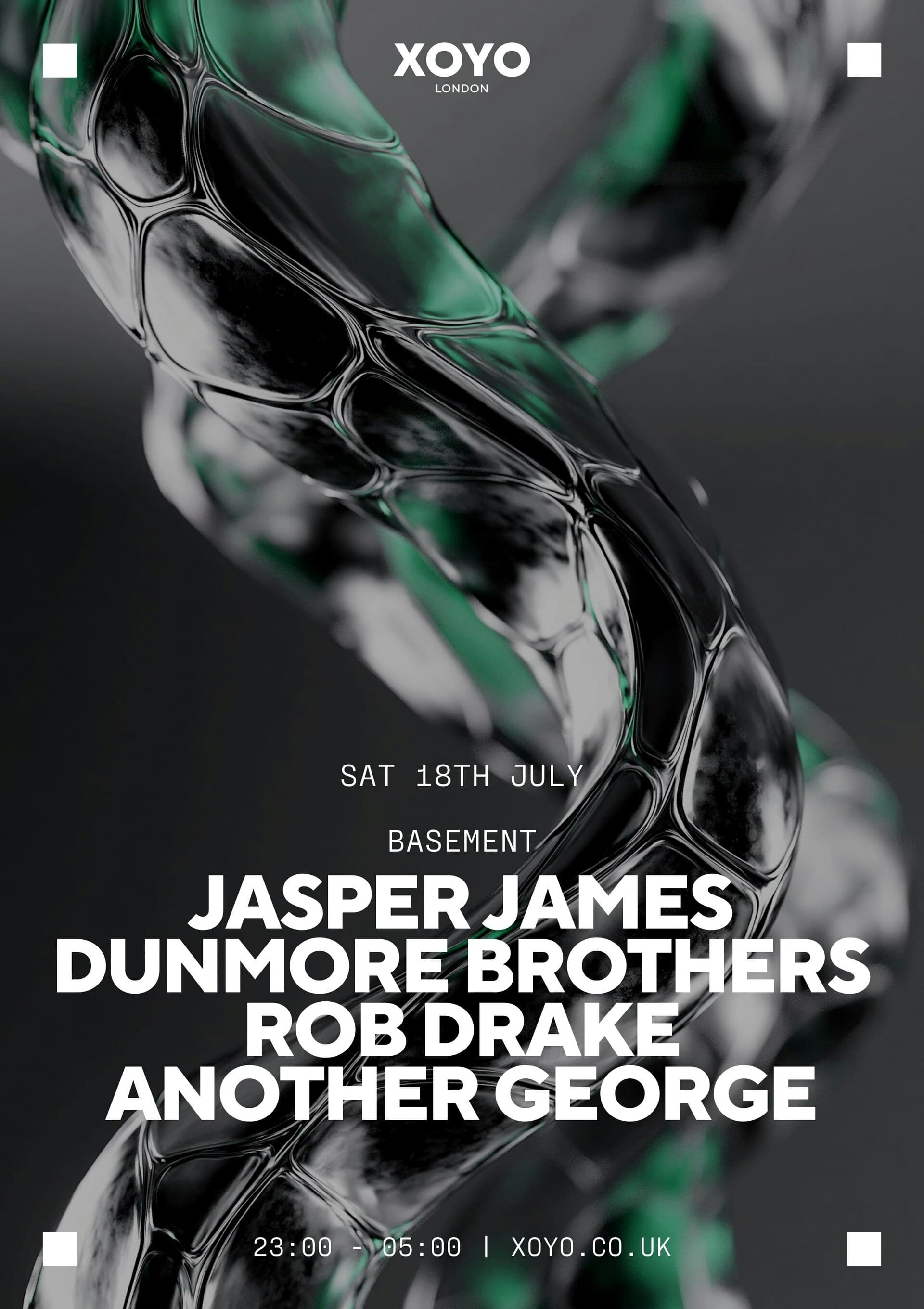 Jasper James, Dunmore Brothers, Rob Drake & Another George