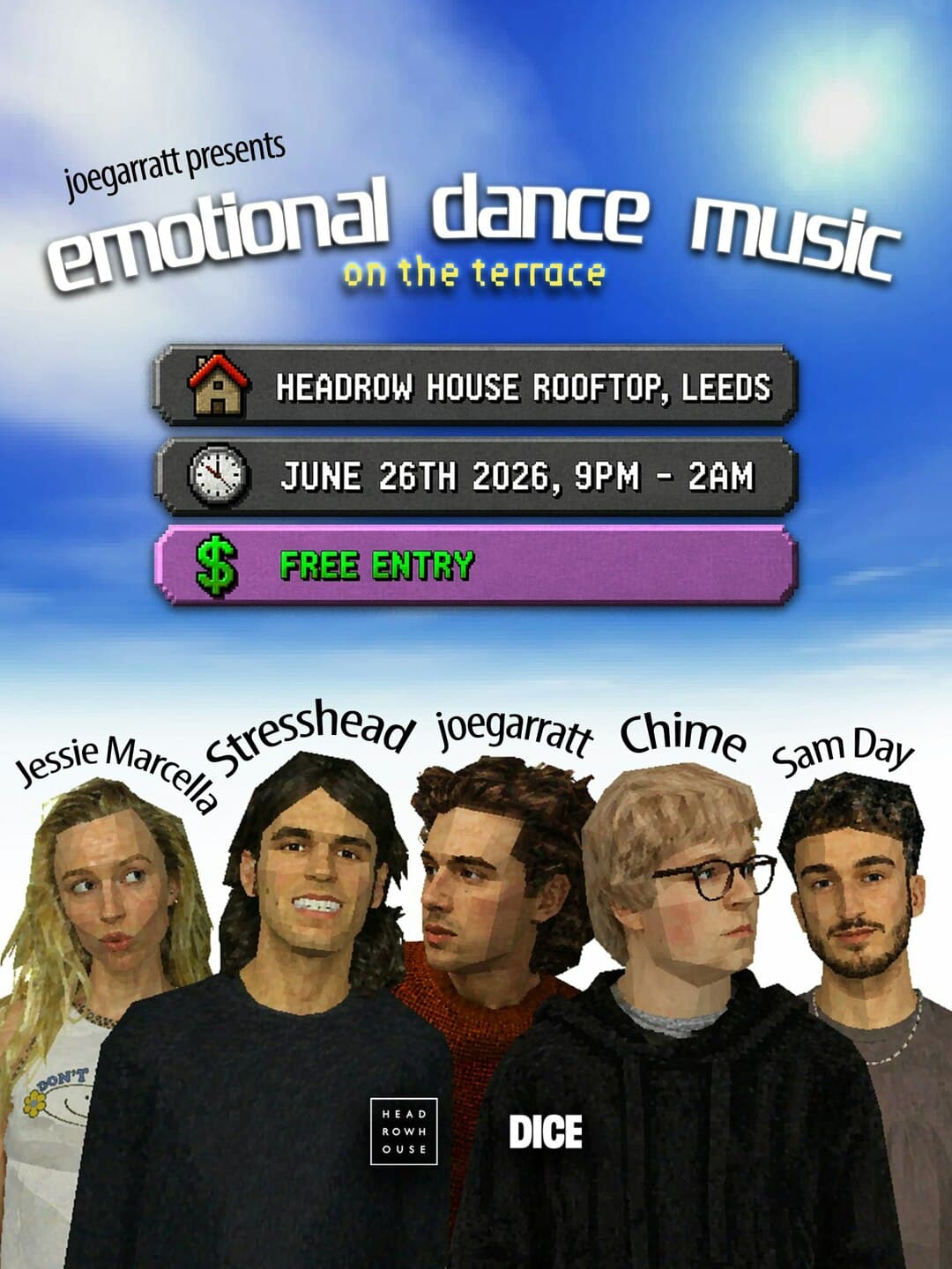 Joegarratt Presents: Emotional Dance Music On The Terrace
