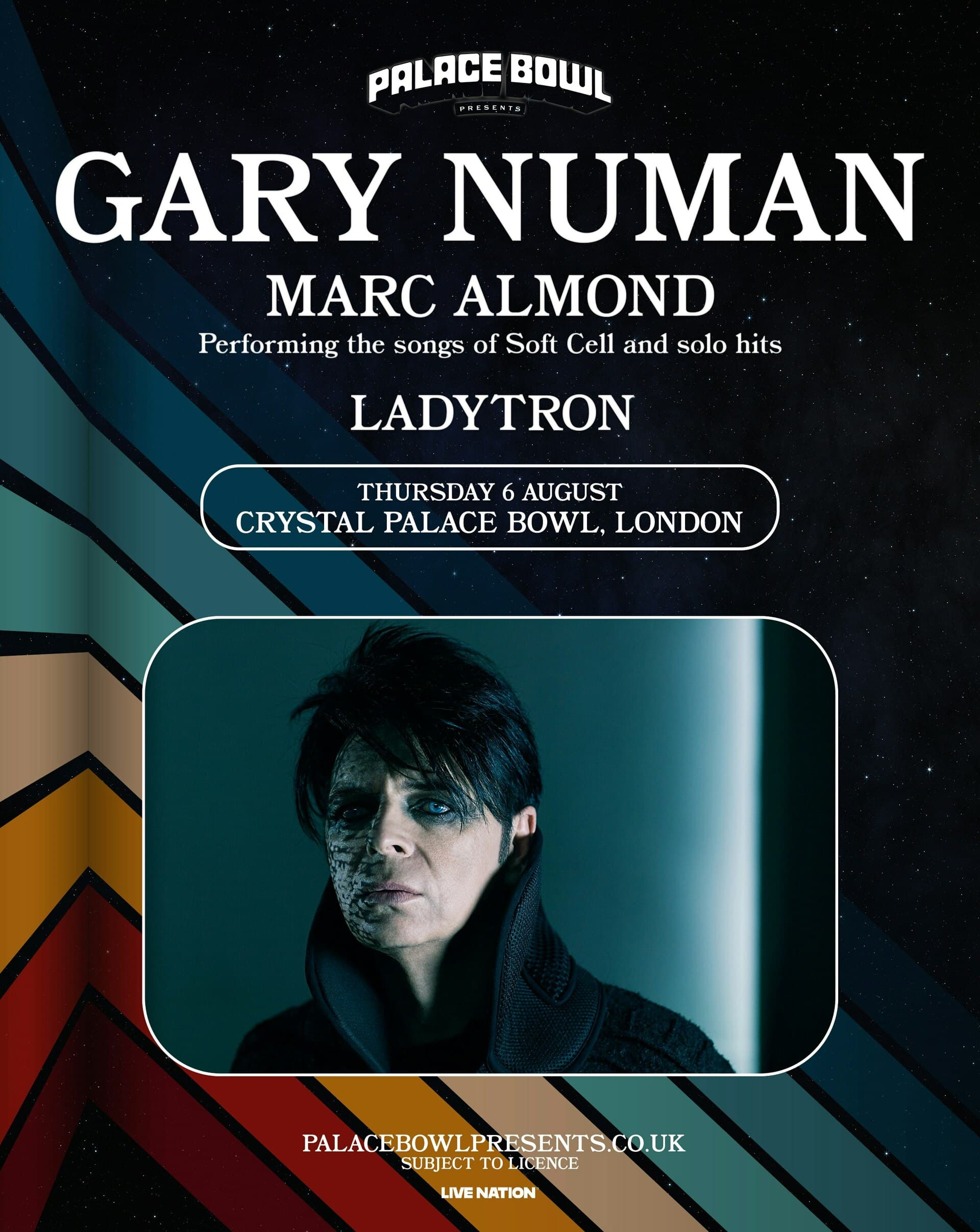 Palace Bowl Presents: Gary Numan