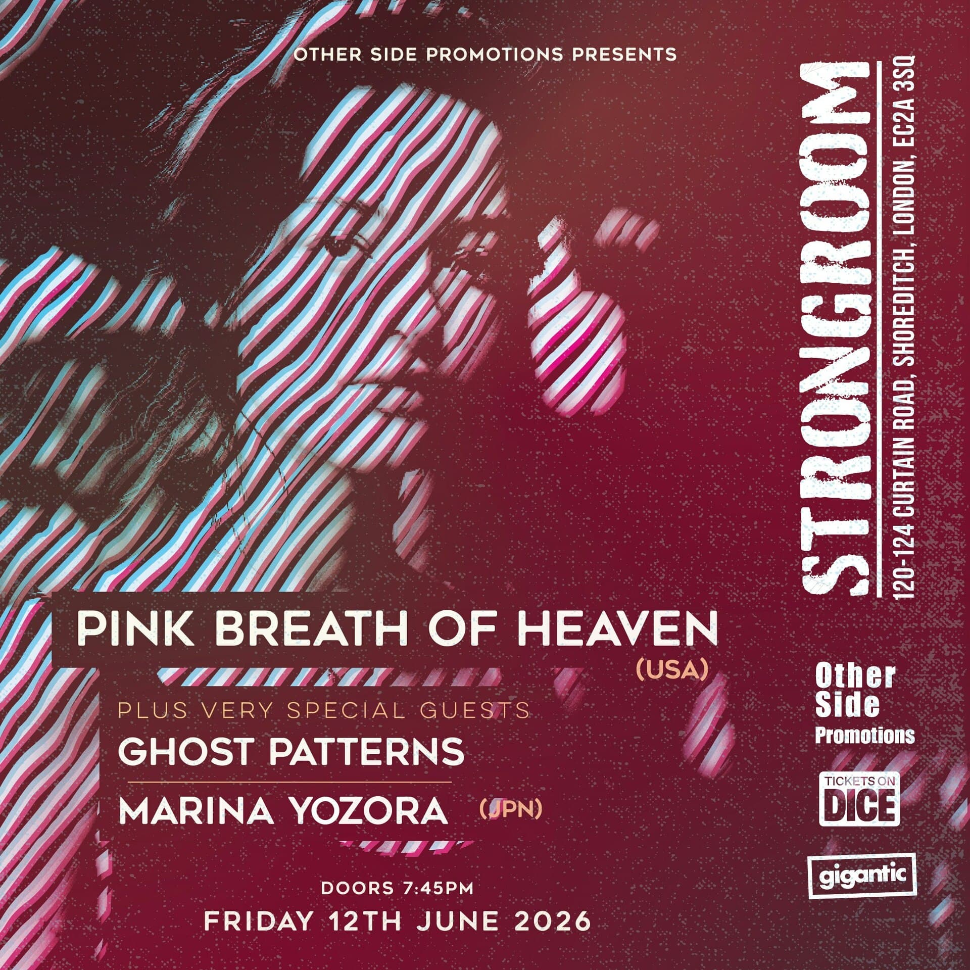 Osp Presents: Pink Breath Of Heaven (usa) + Ghost Patterns + Marina Yozora (jpn)