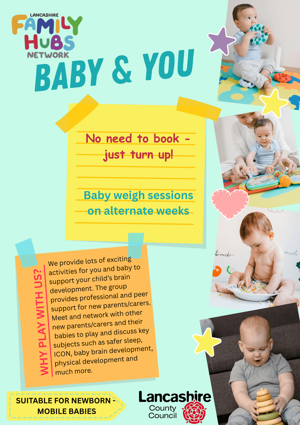 Baby and You (weigh on alternate weeks)